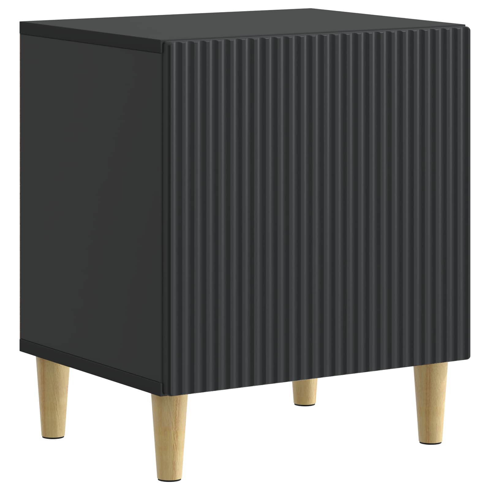 vidaXL Nachtkastje 2 pcs Wit 43 x 34,5 x 50 cm Bewerkt hout