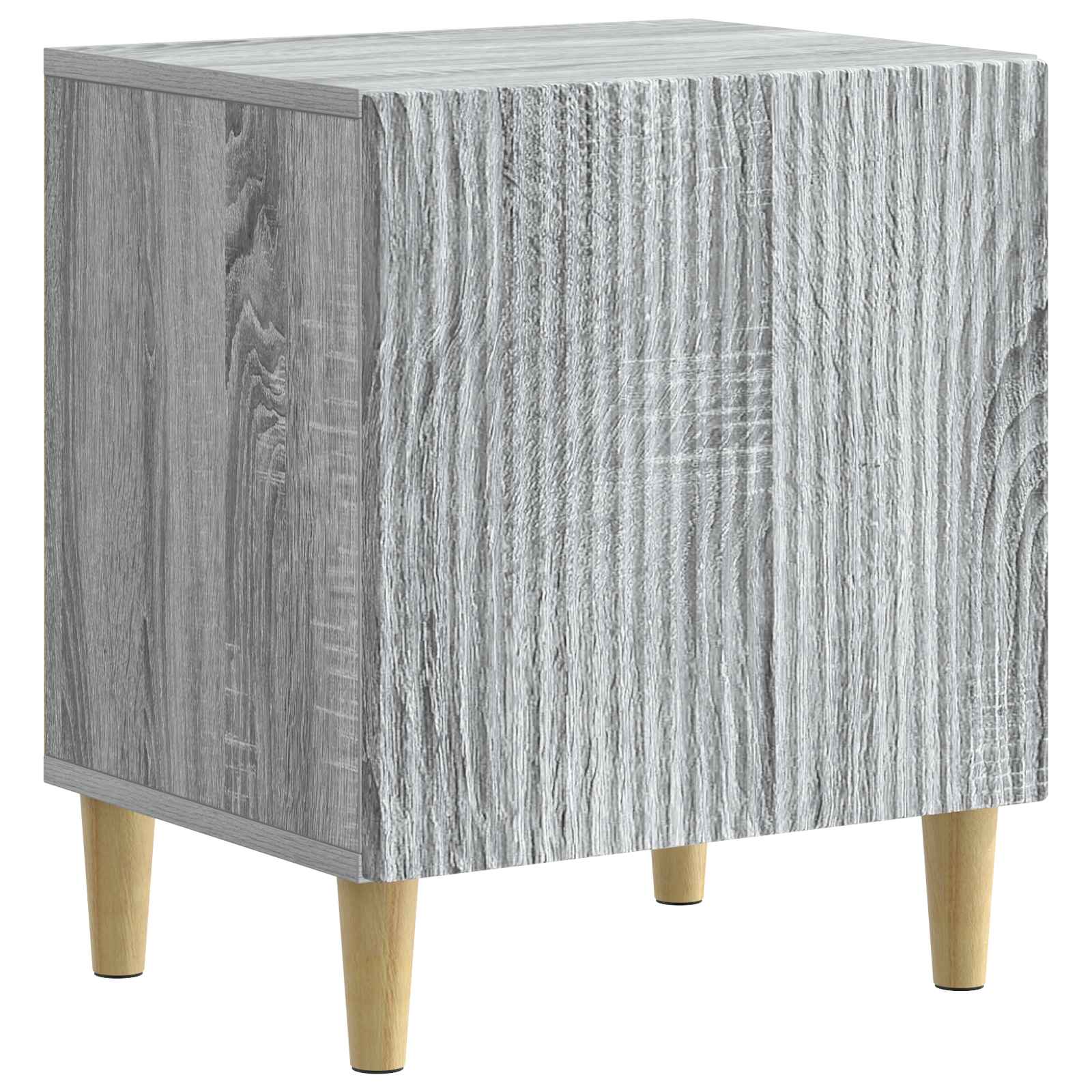vidaXL Nachtkastje 2 pcs Wit 43 x 34,5 x 50 cm Bewerkt hout
