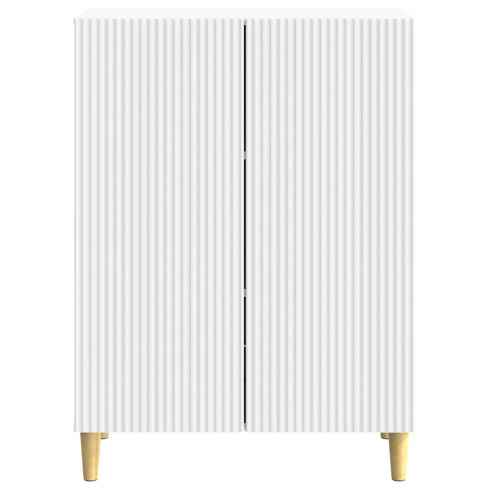 vidaXL Dressoir Zwart 66 x 34,5 x 90 cm Bewerkt hout