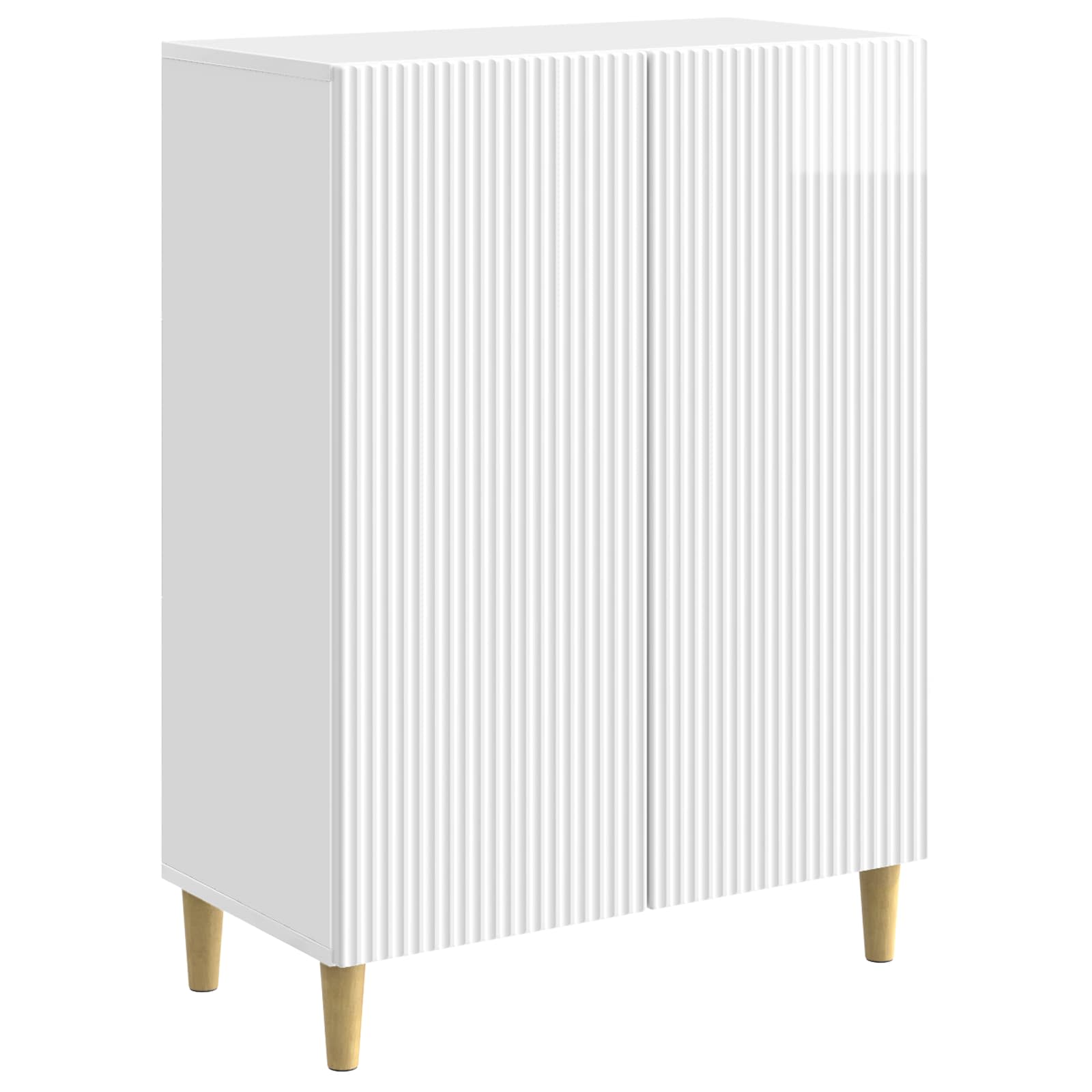 vidaXL Dressoir Zwart 66 x 34,5 x 90 cm Bewerkt hout