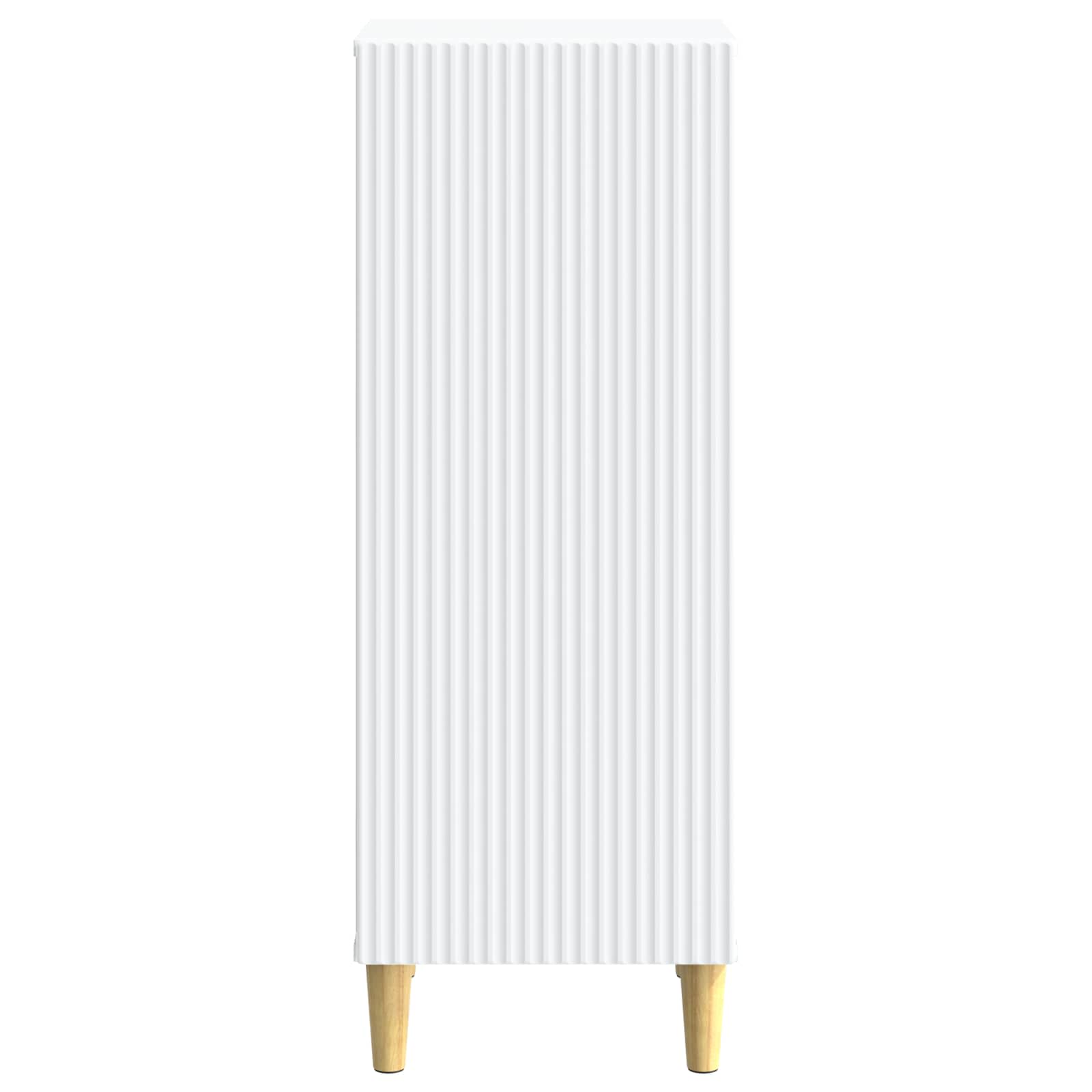 vidaXL Dressoir Zwart 33 x 34,5 x 90 cm Bewerkt hout