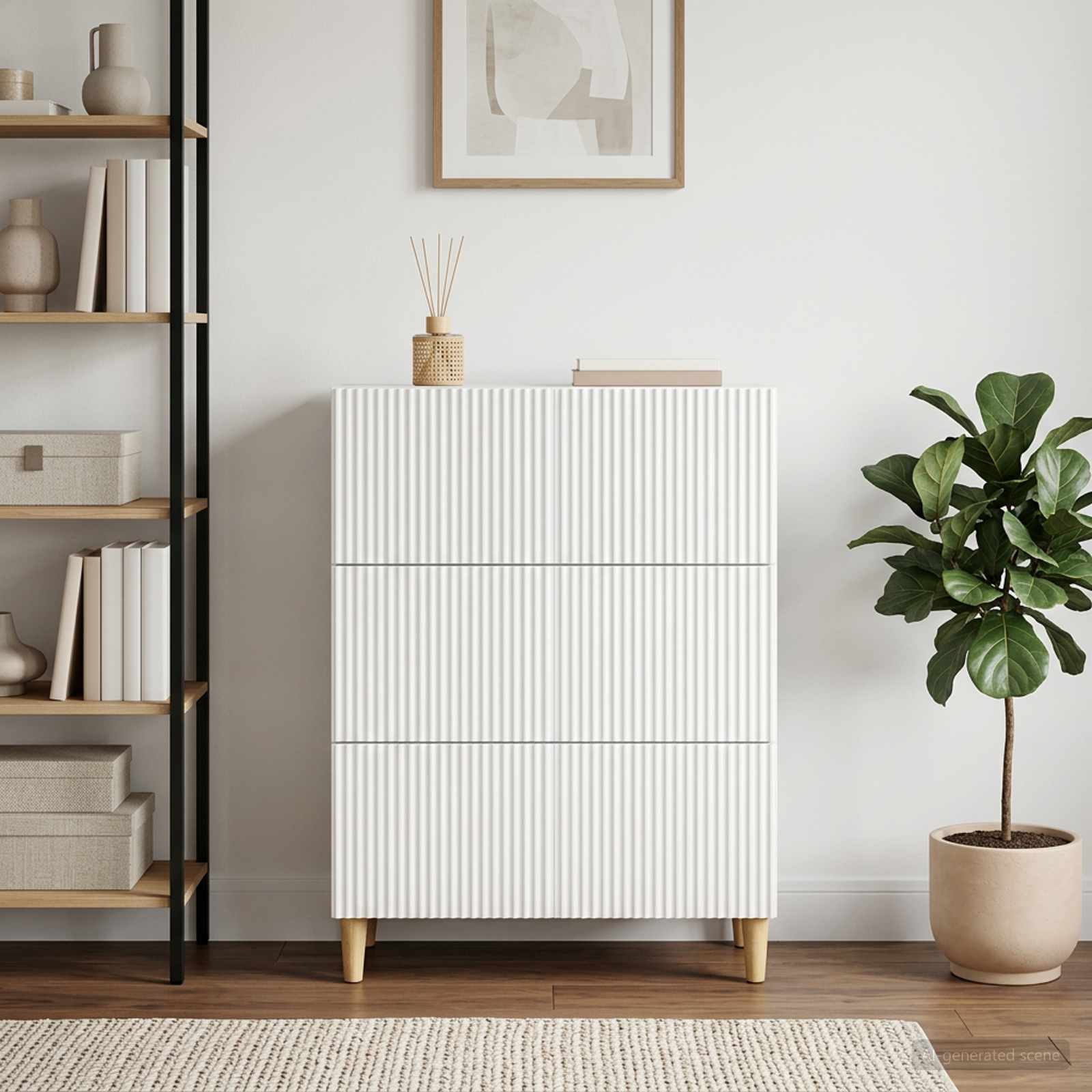 vidaXL Ladenkast Zwart 66 x 34,5 x 90 cm Bewerkt hout