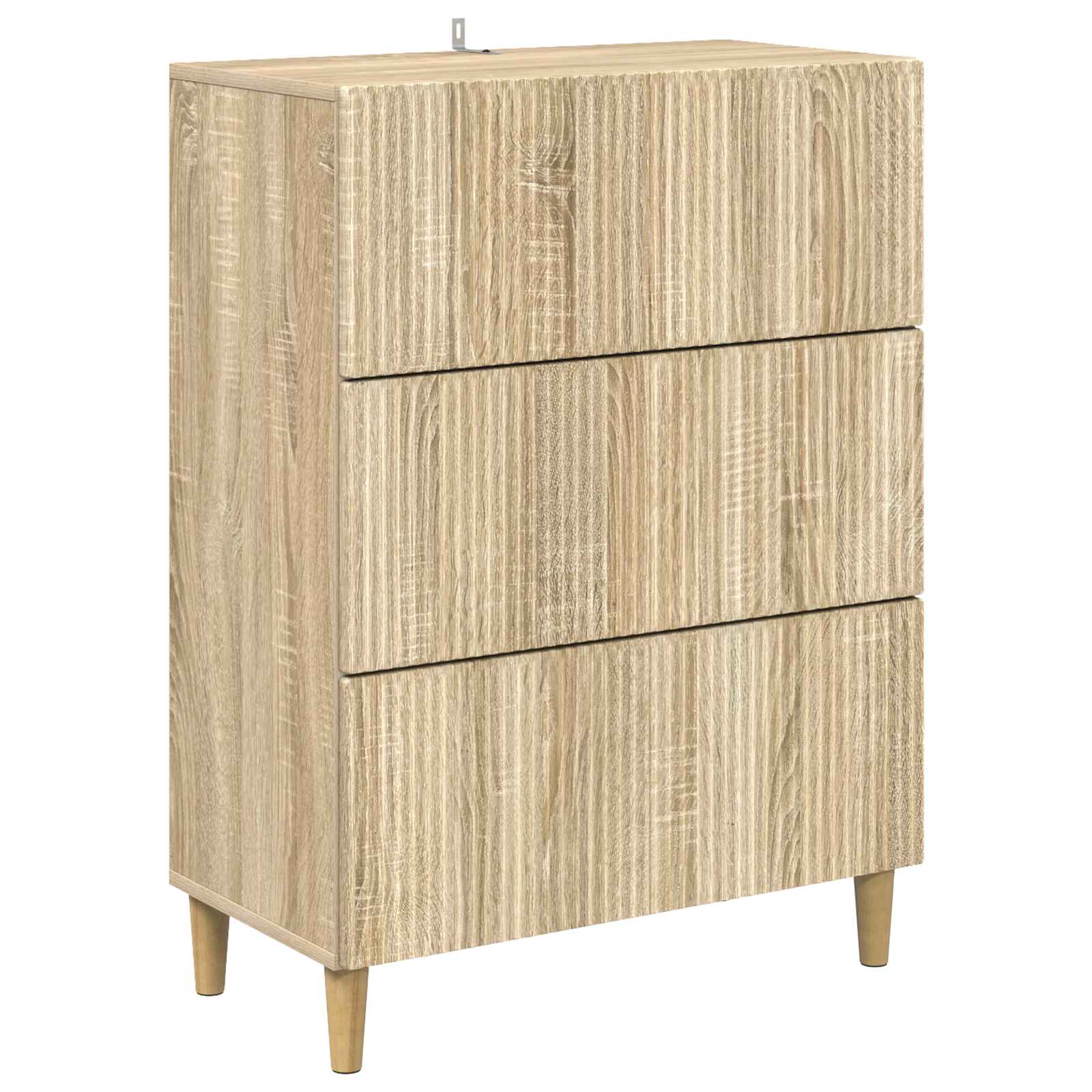 vidaXL Ladenkast Zwart 66 x 34,5 x 90 cm Bewerkt hout