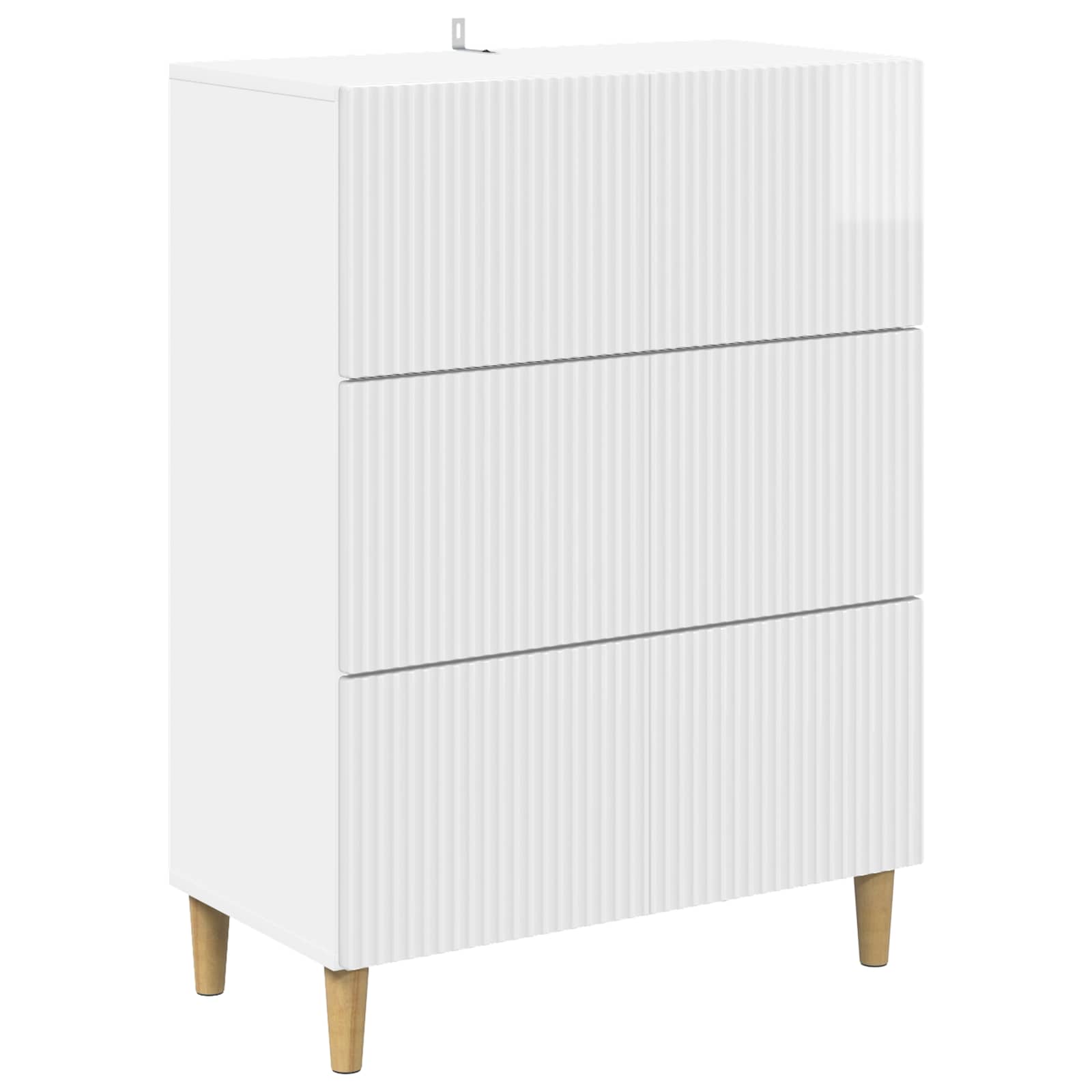 vidaXL Ladenkast Zwart 66 x 34,5 x 90 cm Bewerkt hout
