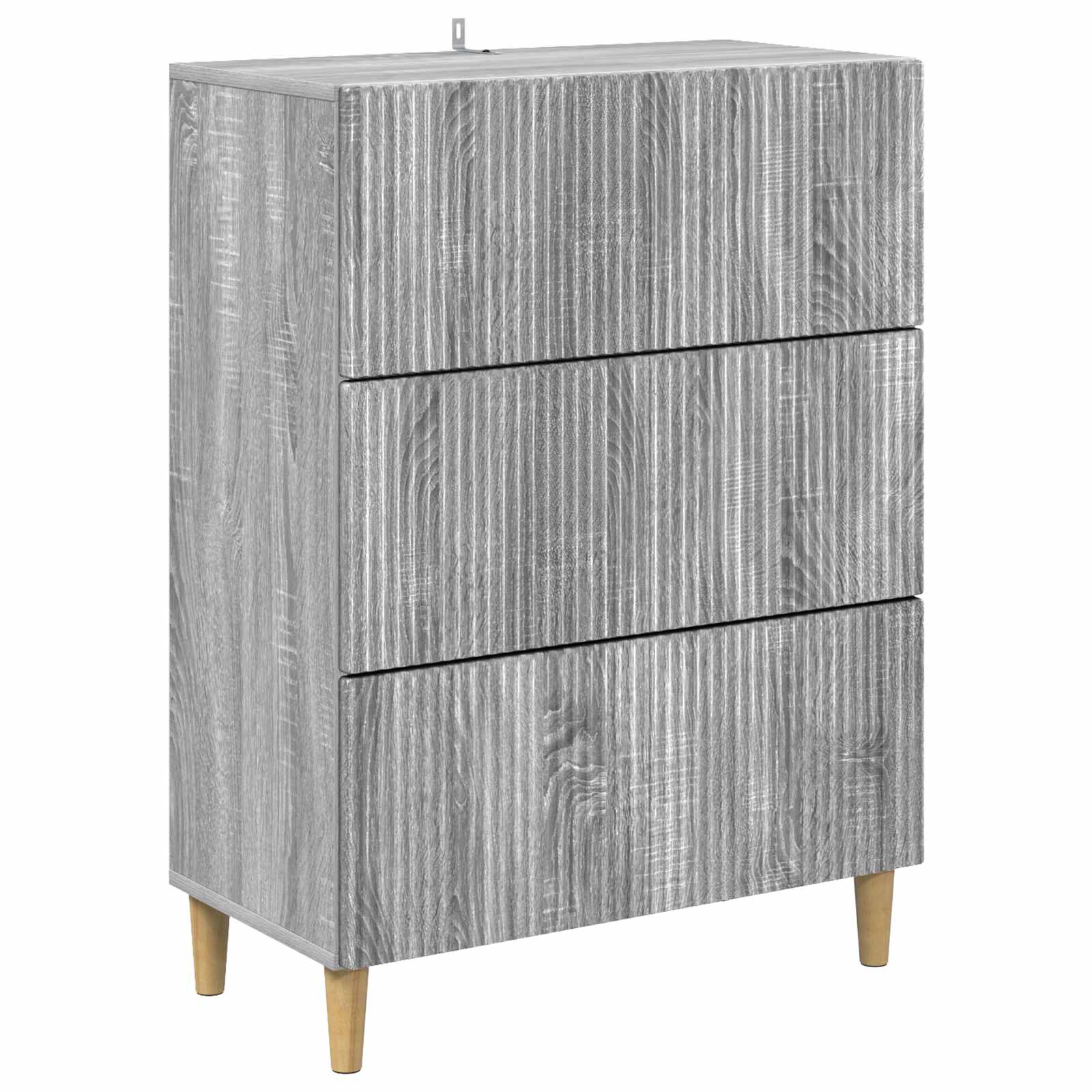 vidaXL Ladenkast Zwart 66 x 34,5 x 90 cm Bewerkt hout