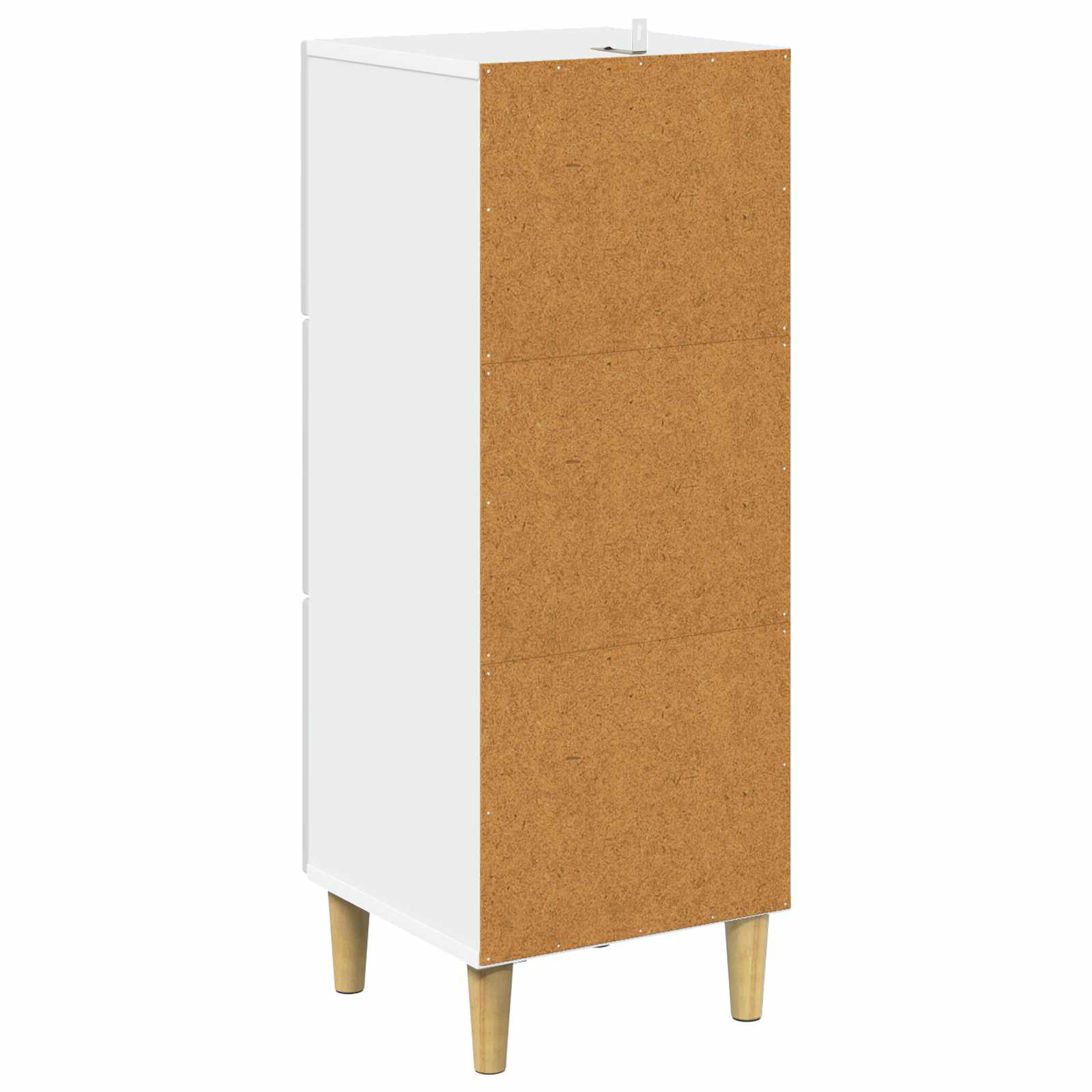 vidaXL Ladenkast Zwart 33 x 34,5 x 90 cm Bewerkt hout
