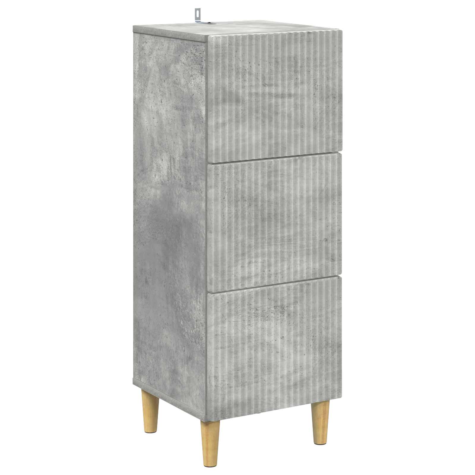 vidaXL Ladenkast Zwart 33 x 34,5 x 90 cm Bewerkt hout