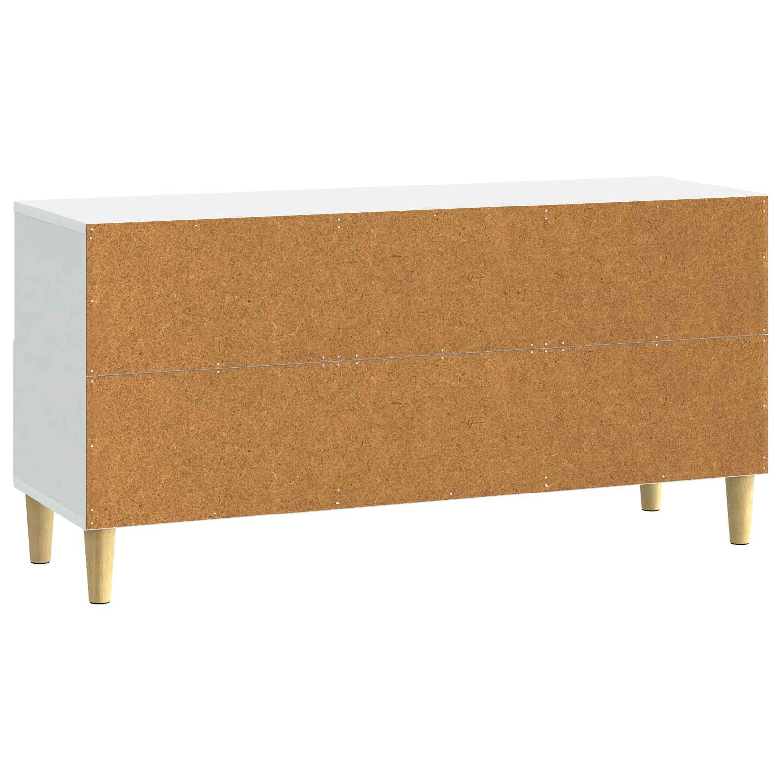 vidaXL TV-kast met lade Zwart 102 x 34,5 x 50 cm Bewerkt hout