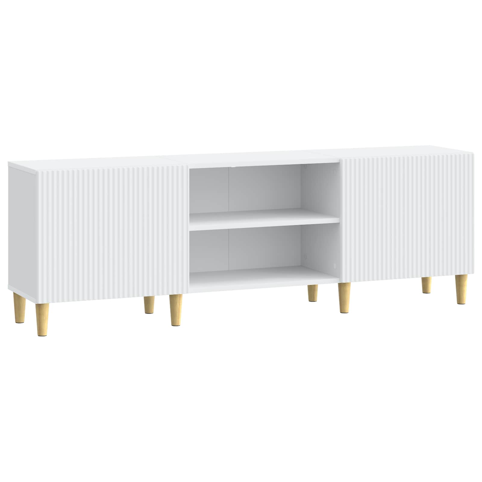 vidaXL TV-kast Zwart 150 x 31 x 50 cm Bewerkt hout