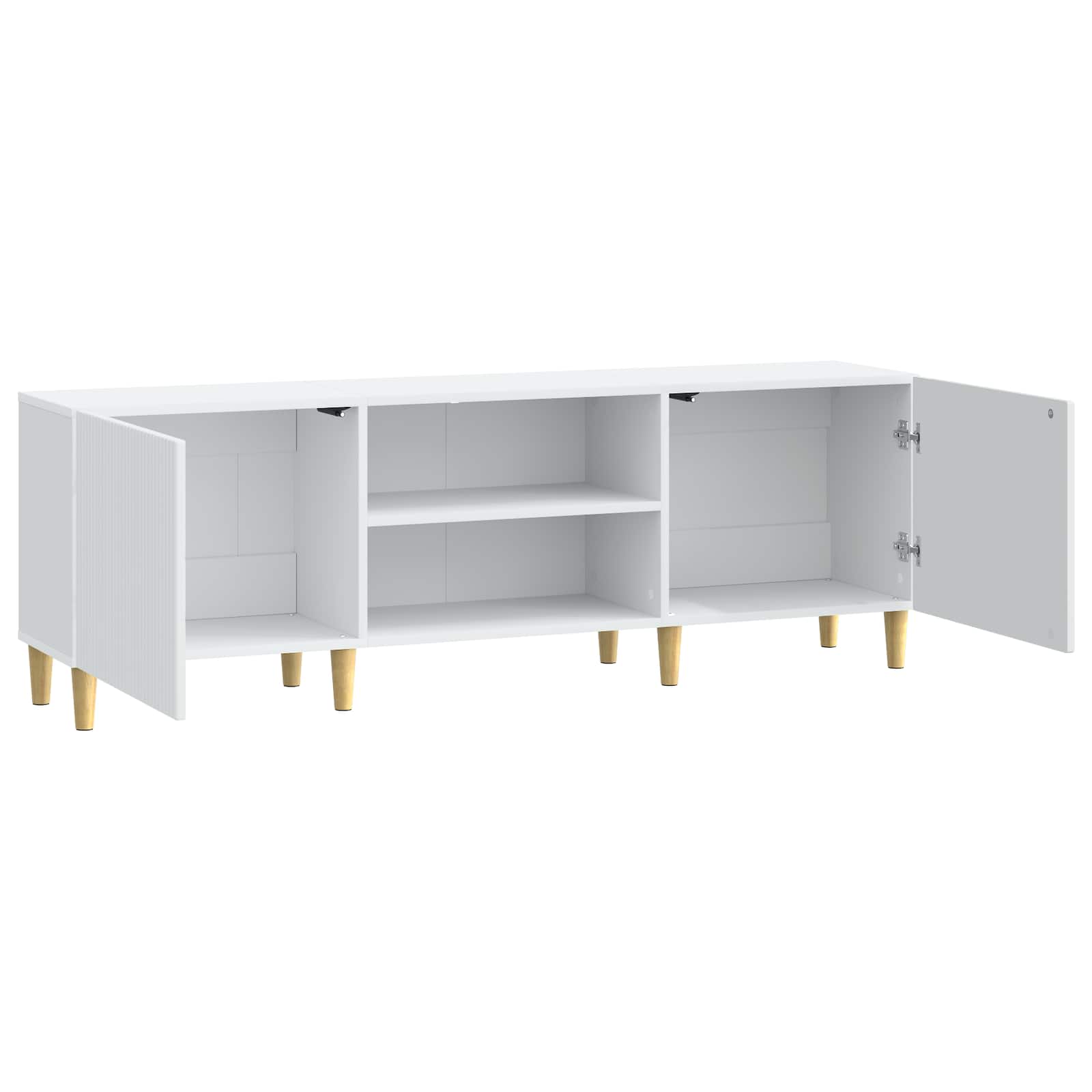 vidaXL TV-kast Zwart 150 x 31 x 50 cm Bewerkt hout
