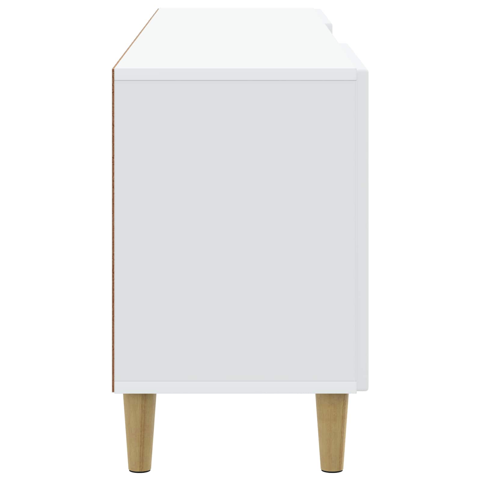 vidaXL TV-kast Zwart 150 x 31 x 50 cm Bewerkt hout