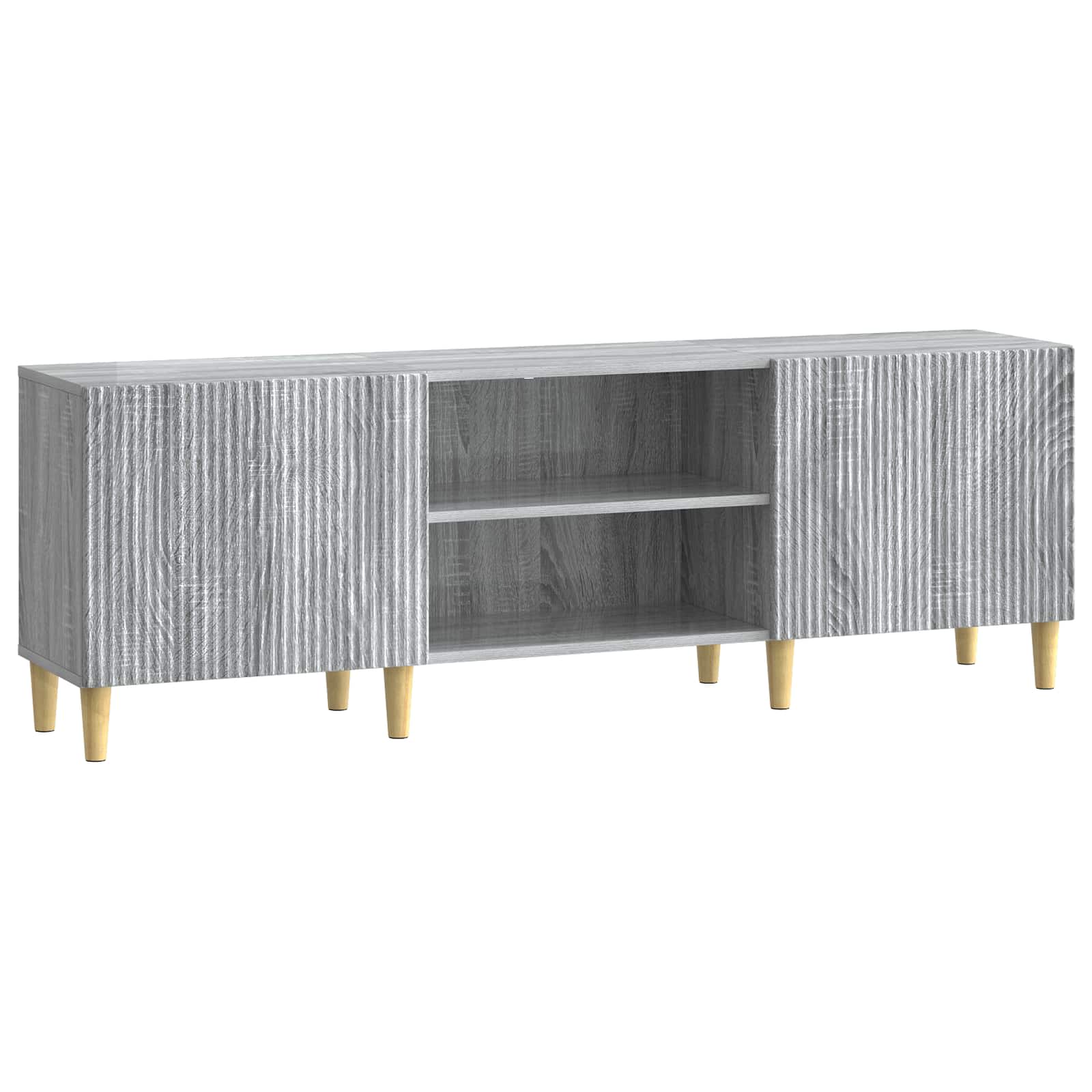 vidaXL TV-kast Zwart 150 x 31 x 50 cm Bewerkt hout