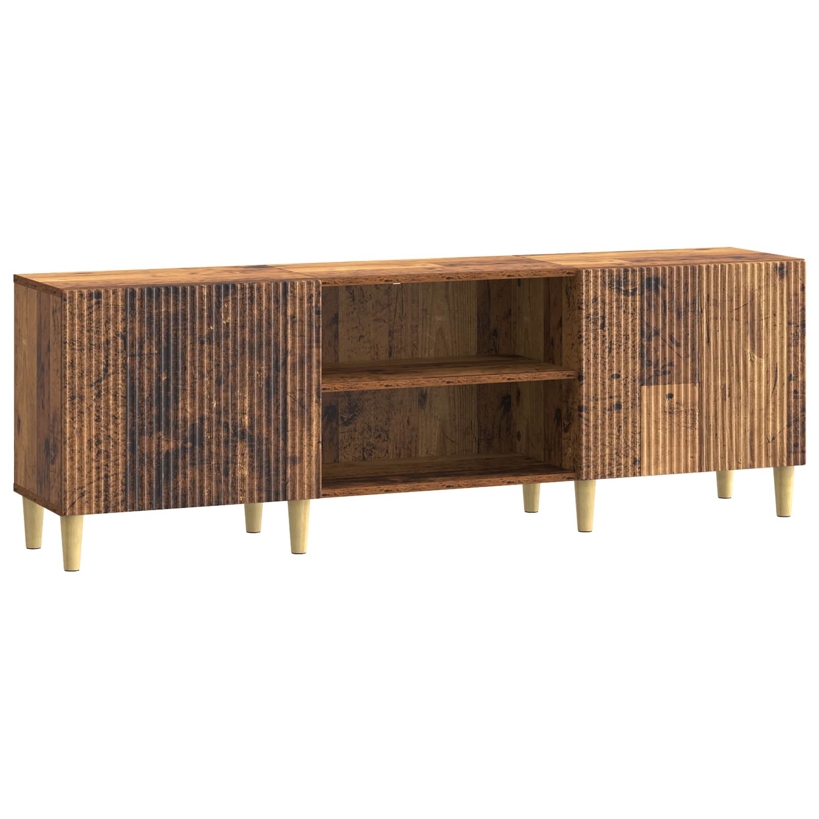 vidaXL TV-kast Zwart 150 x 31 x 50 cm Bewerkt hout