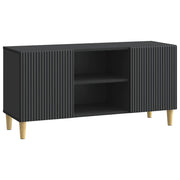 vidaXL TV-kast Zwart 102 x 34,5 x 50 cm Bewerkt hout
