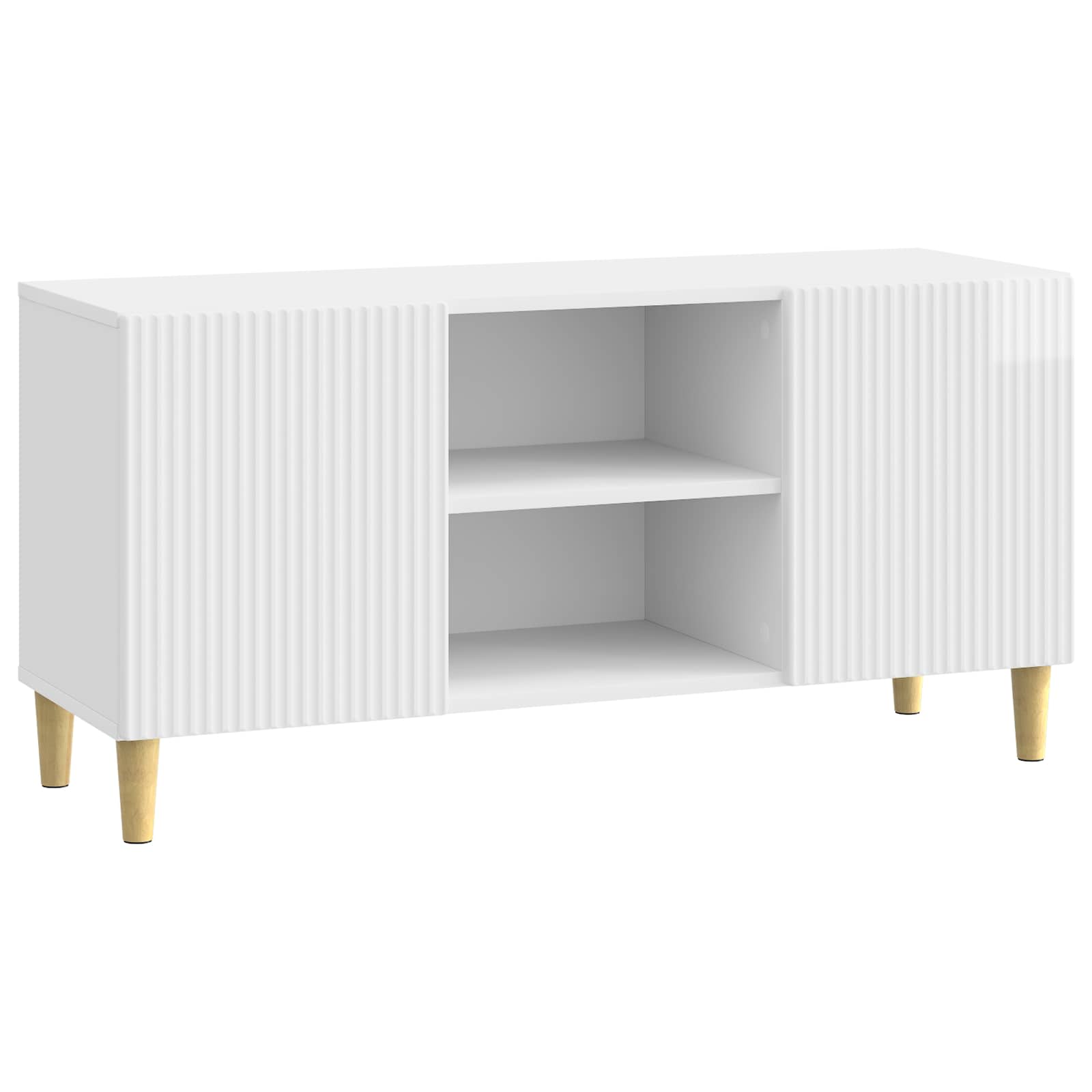 vidaXL TV-kast Zwart 102 x 34,5 x 50 cm Bewerkt hout