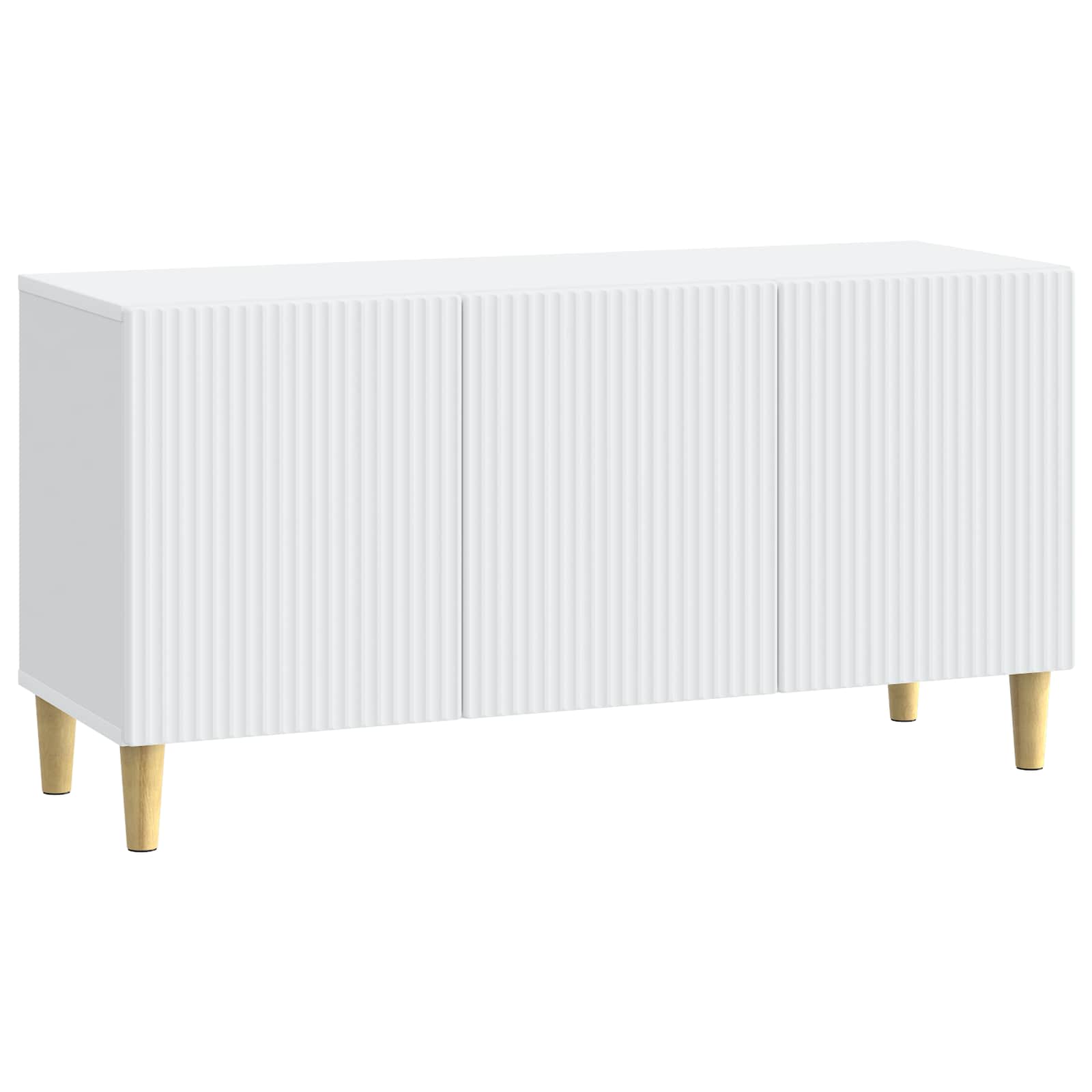 vidaXL TV-kast Zwart 99 x 34,5 x 50 cm Bewerkt hout