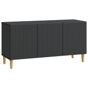 vidaXL TV-kast Zwart 99 x 34,5 x 50 cm Bewerkt hout