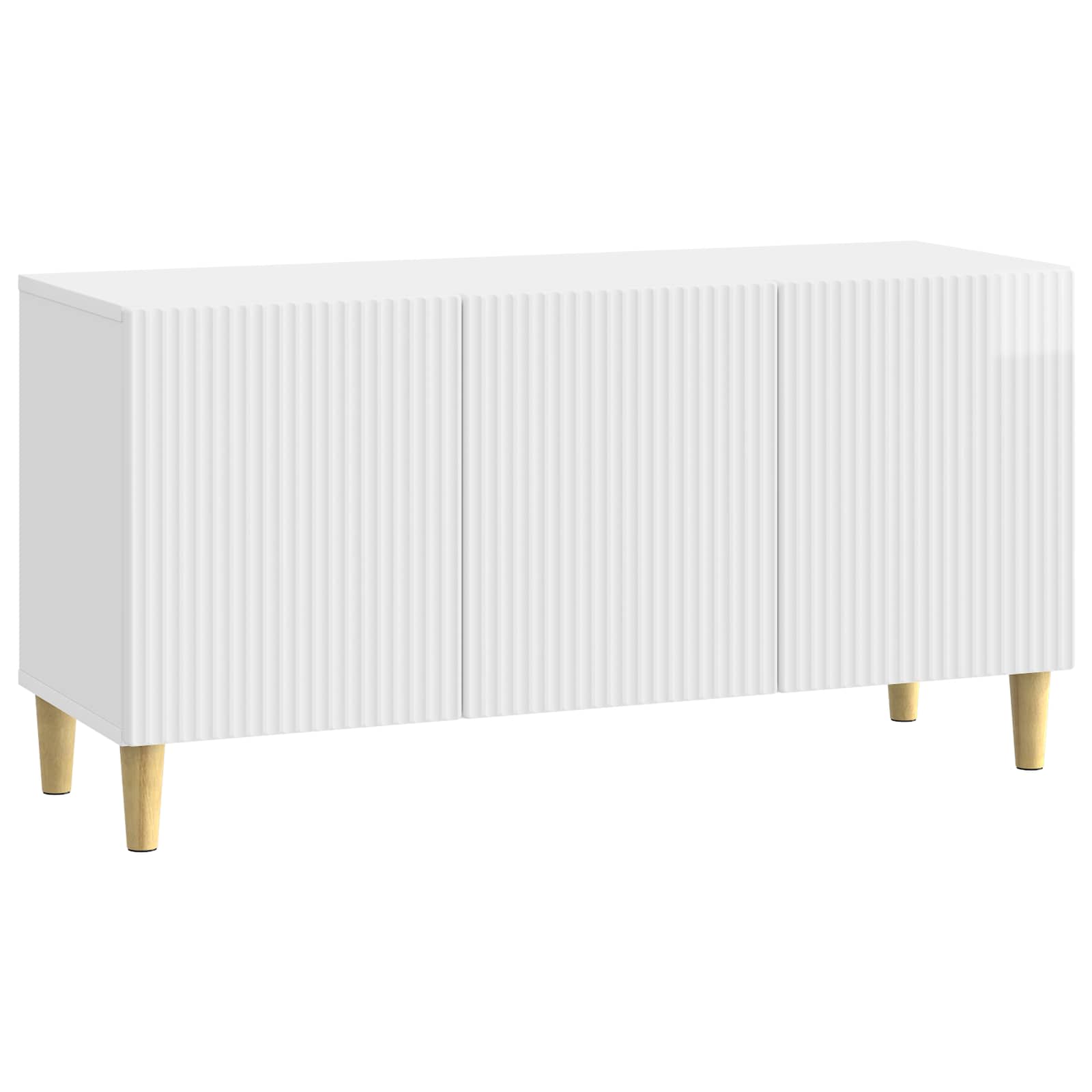 vidaXL TV-kast Zwart 99 x 34,5 x 50 cm Bewerkt hout