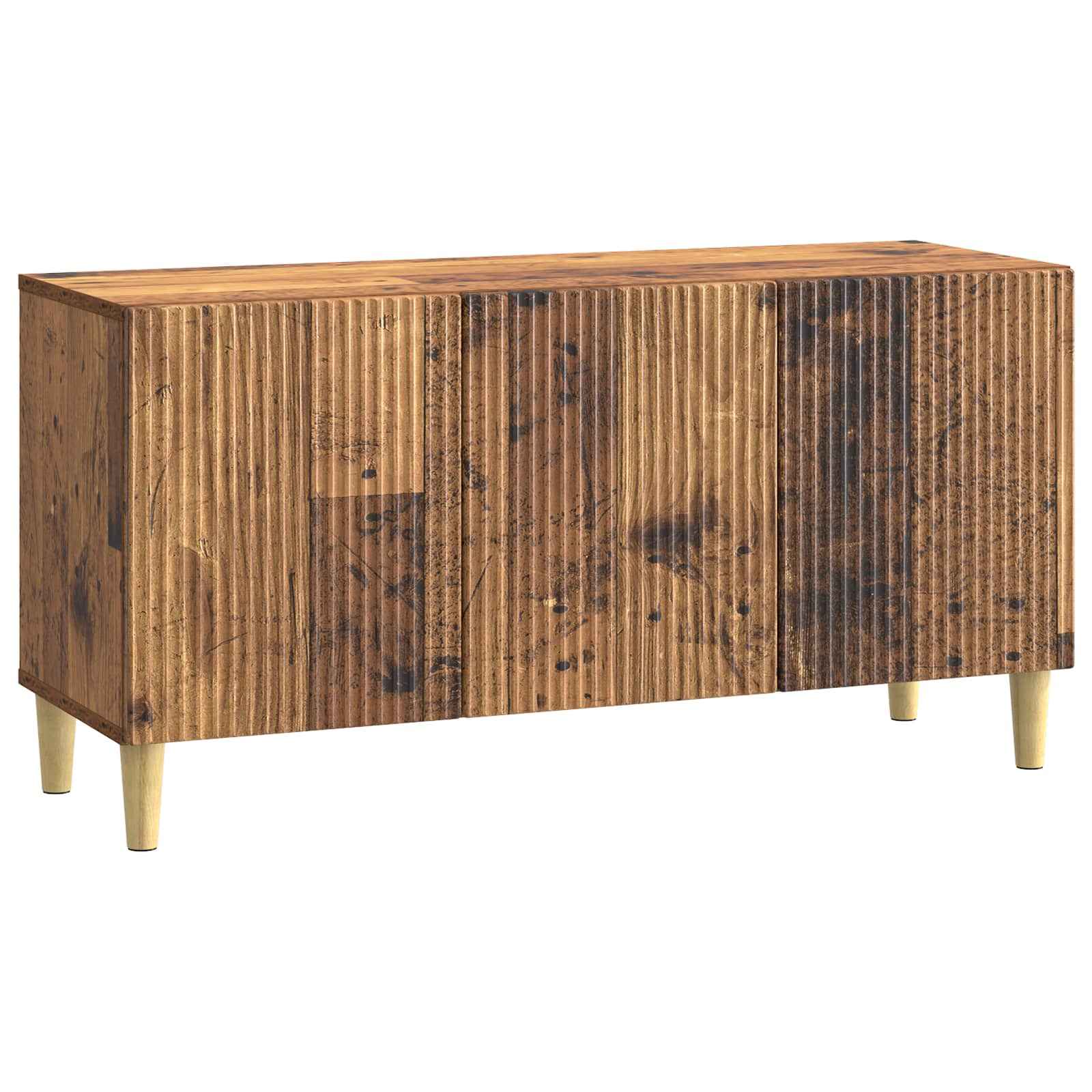 vidaXL TV-kast Zwart 99 x 34,5 x 50 cm Bewerkt hout