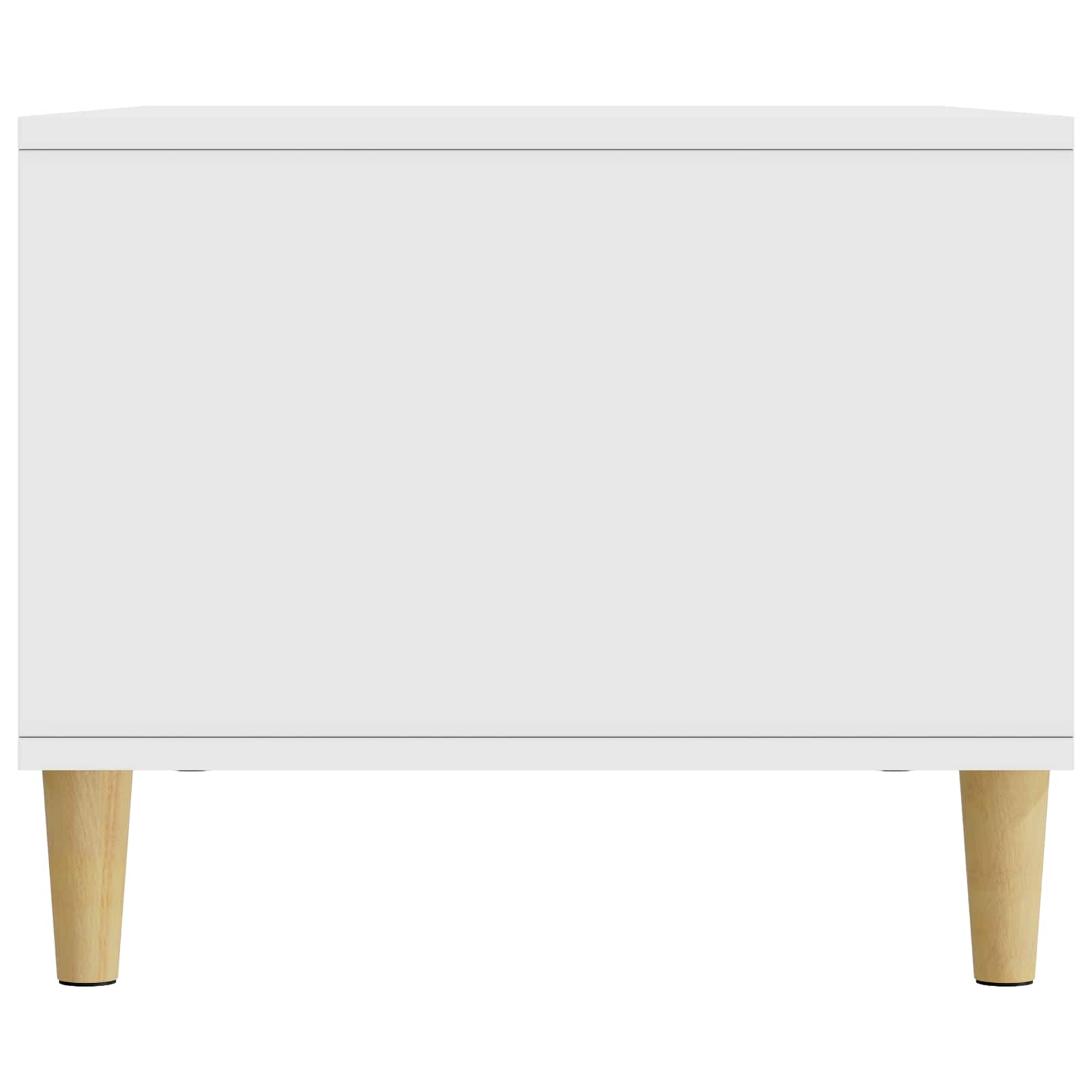 vidaXL Salontafel Zwart 90 x 50 x 40 cm Bewerkt hout