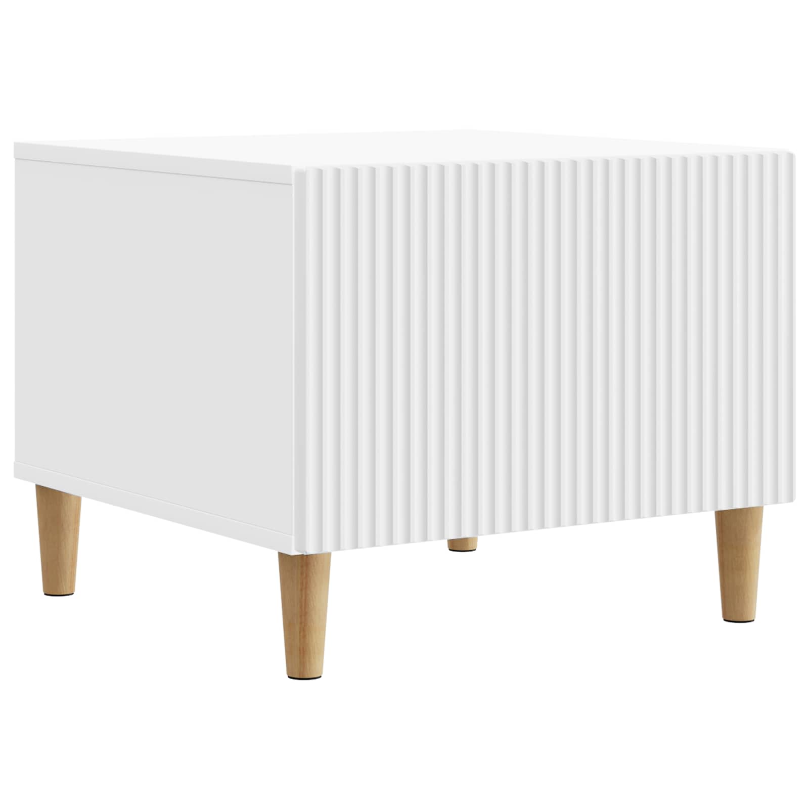 vidaXL Salontafel met lade Zwart 49 x 50 x 40 cm Bewerkt hout