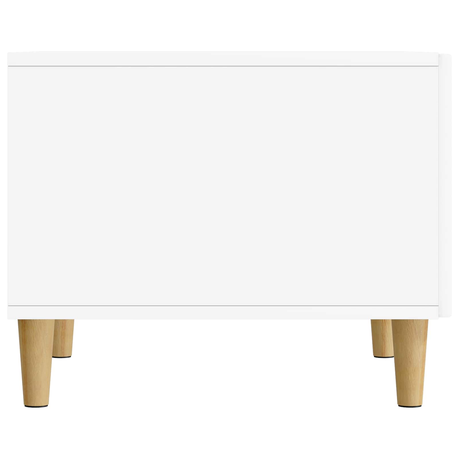 vidaXL Salontafel met lade Zwart 49 x 50 x 40 cm Bewerkt hout