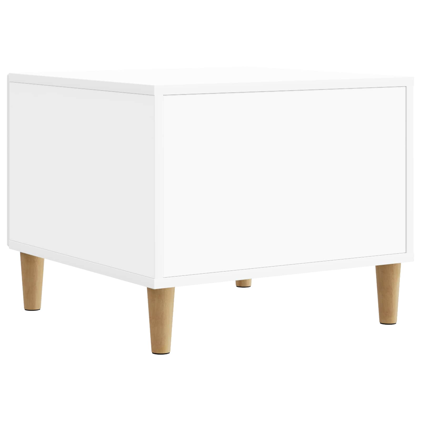 vidaXL Salontafel met lade Zwart 49 x 50 x 40 cm Bewerkt hout