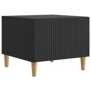 vidaXL Salontafel met lade Zwart 49 x 50 x 40 cm Bewerkt hout