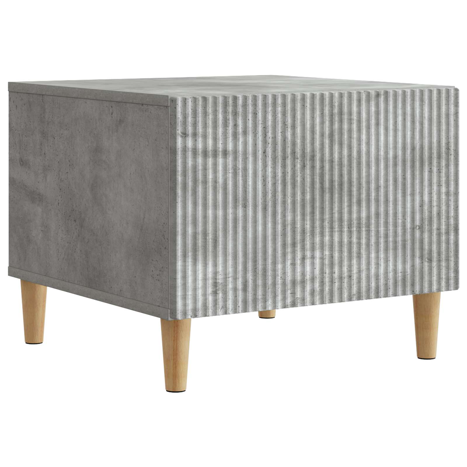 vidaXL Salontafel met lade Zwart 49 x 50 x 40 cm Bewerkt hout