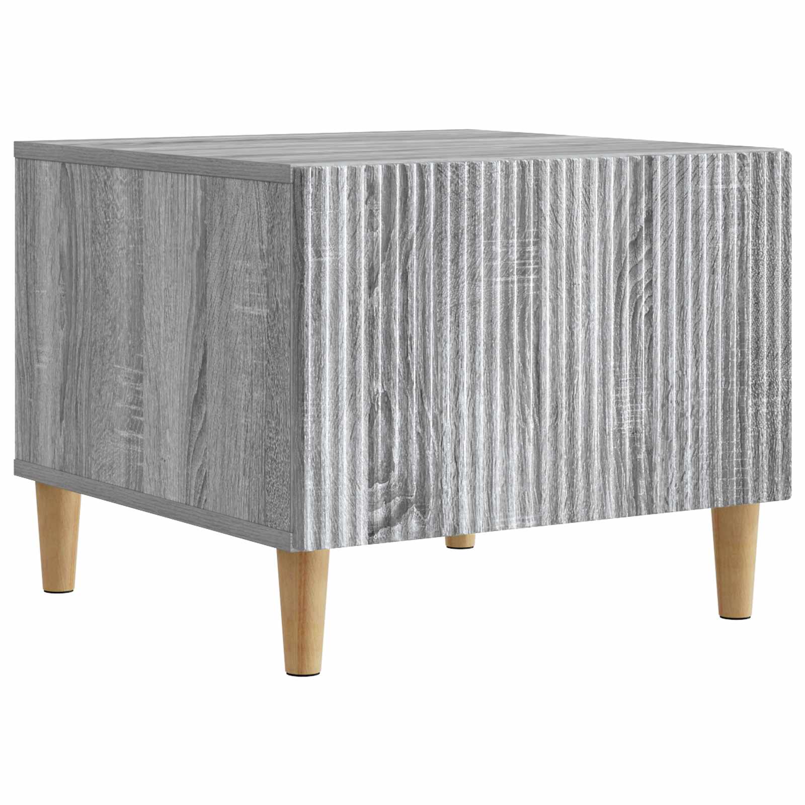 vidaXL Salontafel met lade Zwart 49 x 50 x 40 cm Bewerkt hout