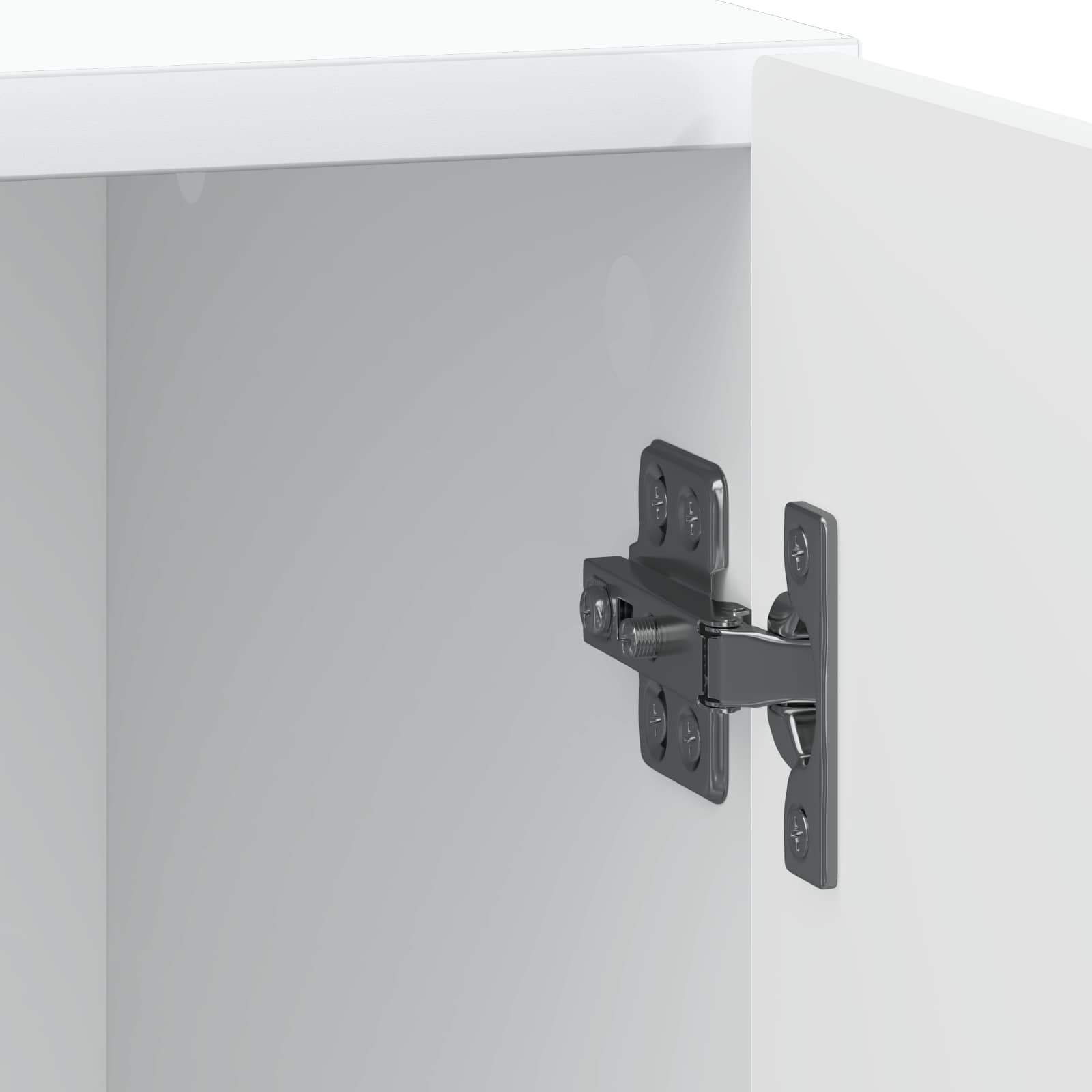 vidaXL Nachtkastje 2 pcs Wit 43 x 34,5 x 50 cm Bewerkt hout