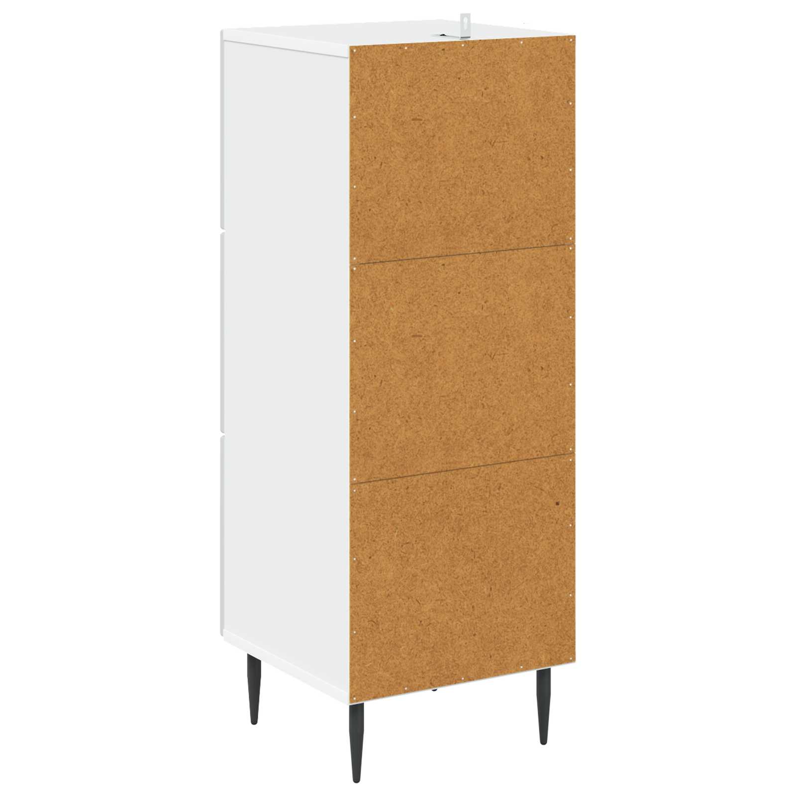 vidaXL Ladenkast Zwart 33 x 34,5 x 89,5 cm Bewerkt hout