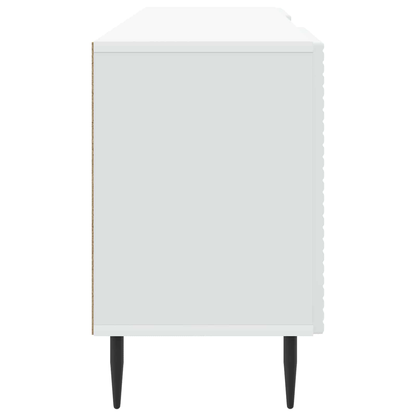 vidaXL TV-kast Wit 150 x 31 x 50 cm Bewerkt hout