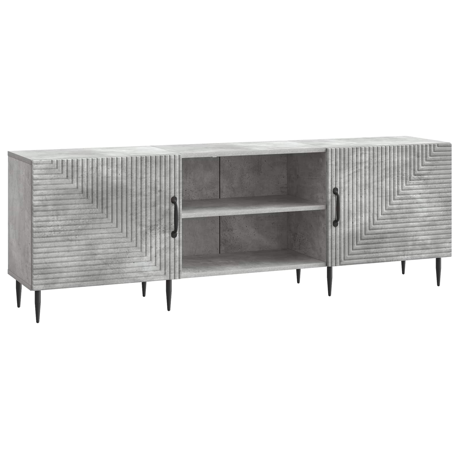 vidaXL TV-kast Wit 150 x 31 x 50 cm Bewerkt hout