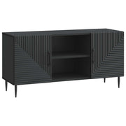 vidaXL TV-kast Zwart 102 x 34,5 x 50 cm Bewerkt hout