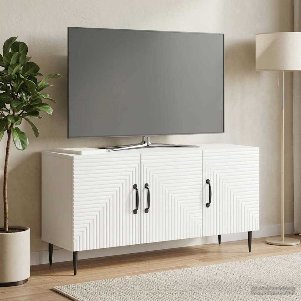 vidaXL TV-kast Zwart 99 x 34,5 x 50 cm Bewerkt hout