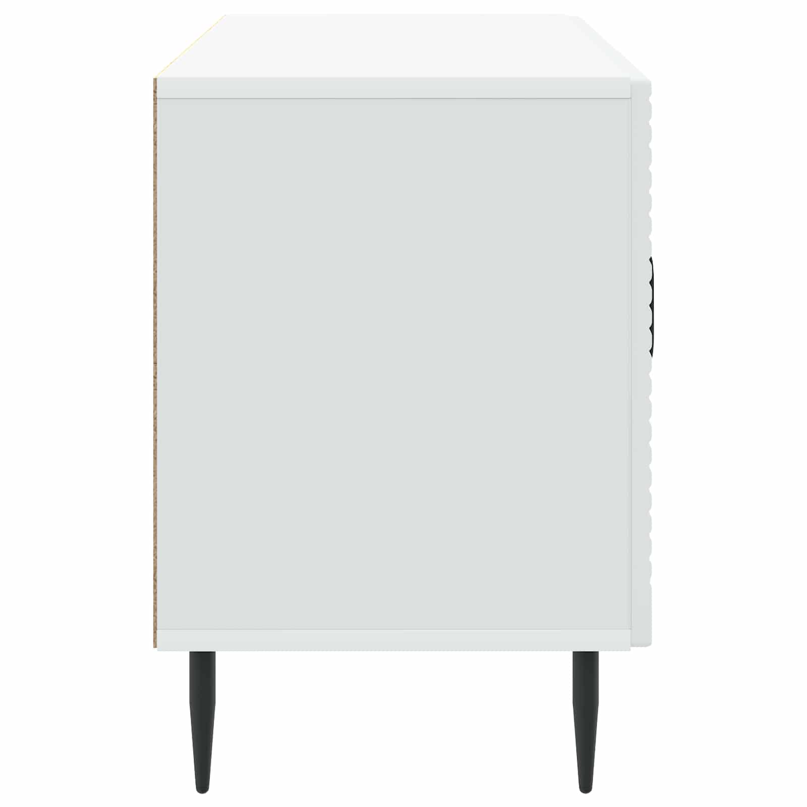 vidaXL TV-kast Zwart 99 x 34,5 x 50 cm Bewerkt hout