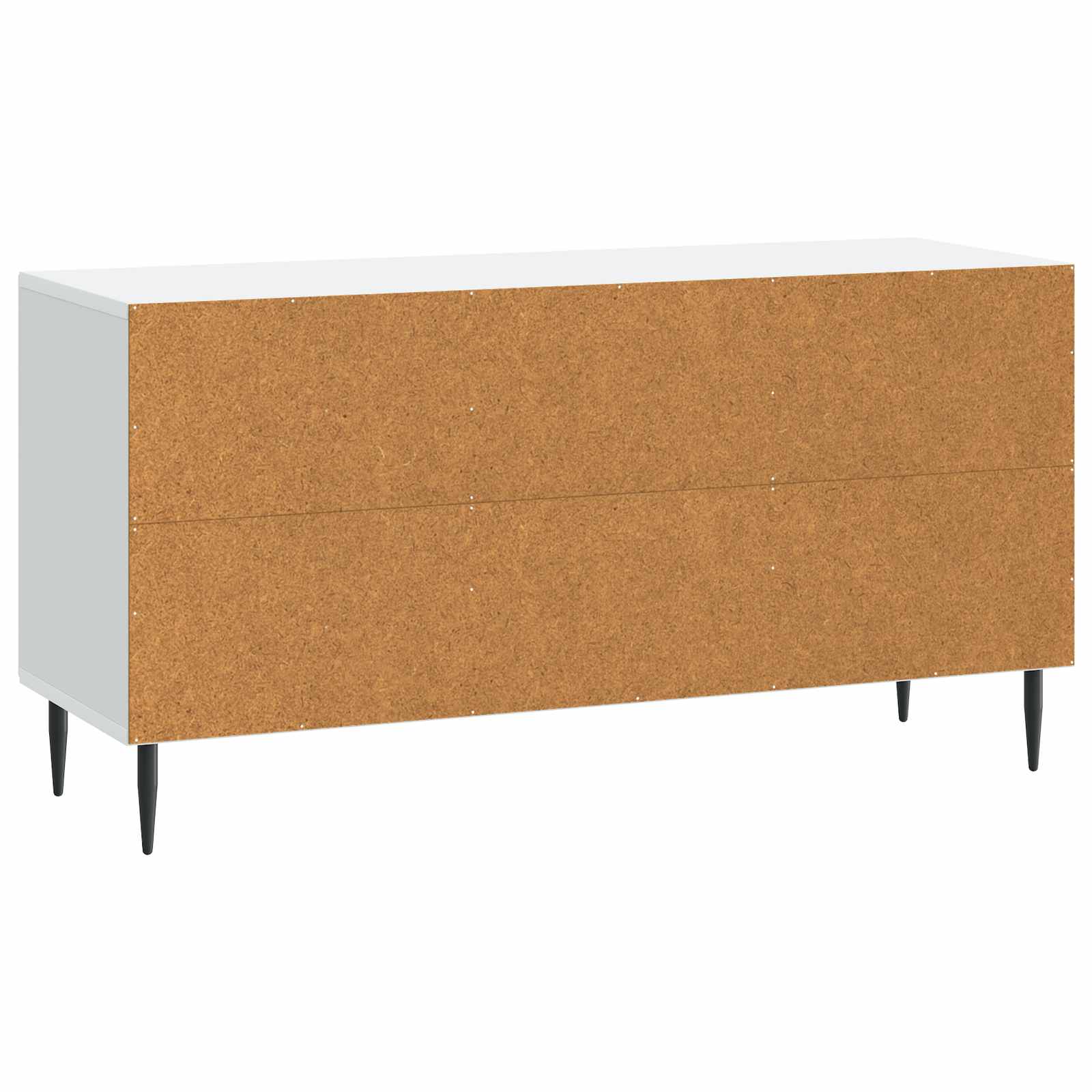 vidaXL TV-kast Zwart 99 x 34,5 x 50 cm Bewerkt hout