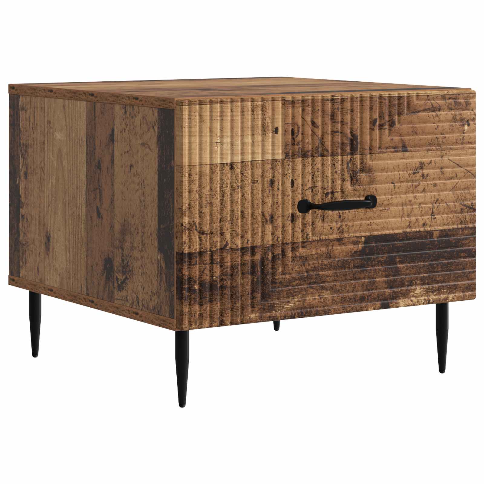 vidaXL Salontafel met lade Sonoma Eiken 49 x 50 x 40 cm Bewerkt hout