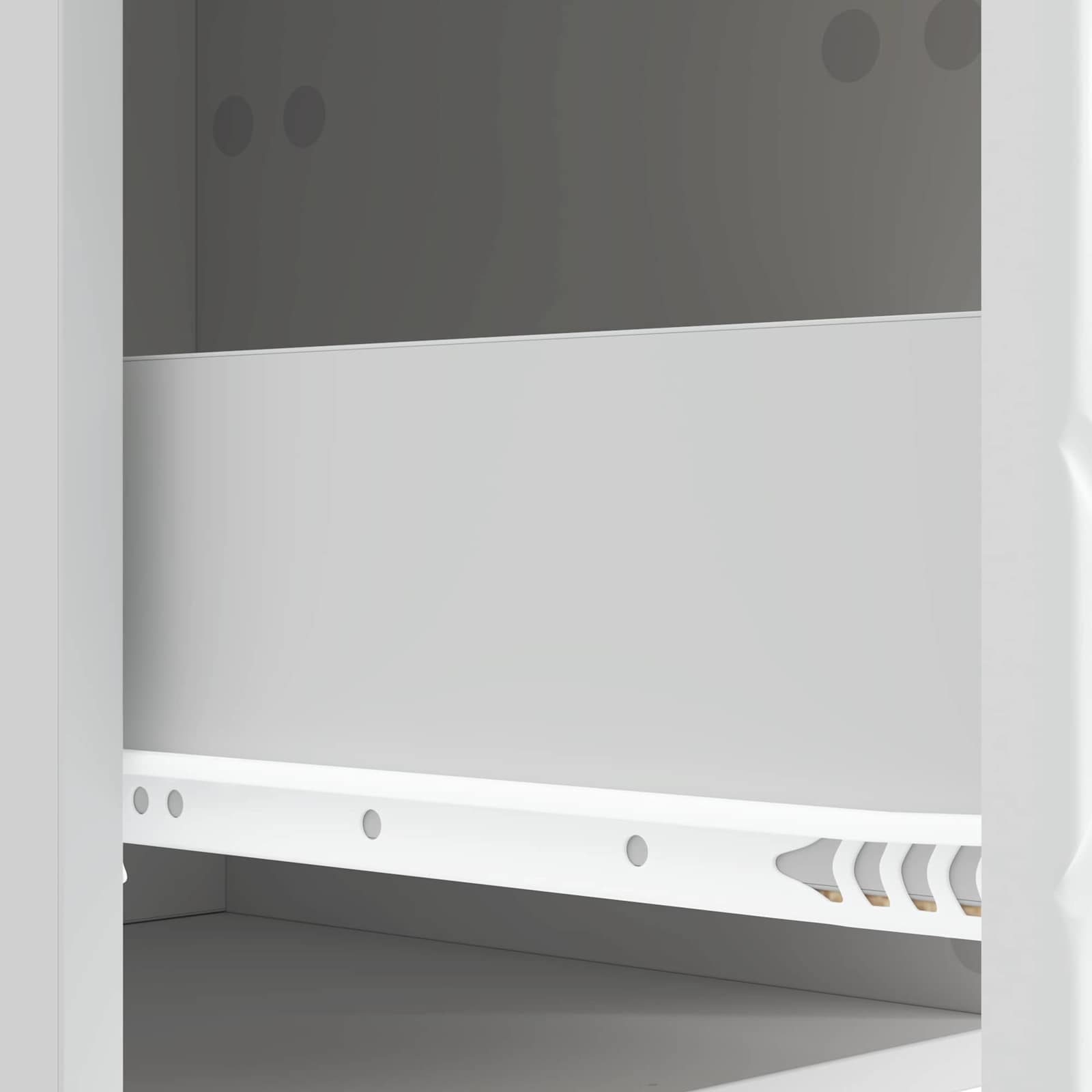 vidaXL Nachtkastje Wit 62 x 34,5 x 48 cm Bewerkt hout
