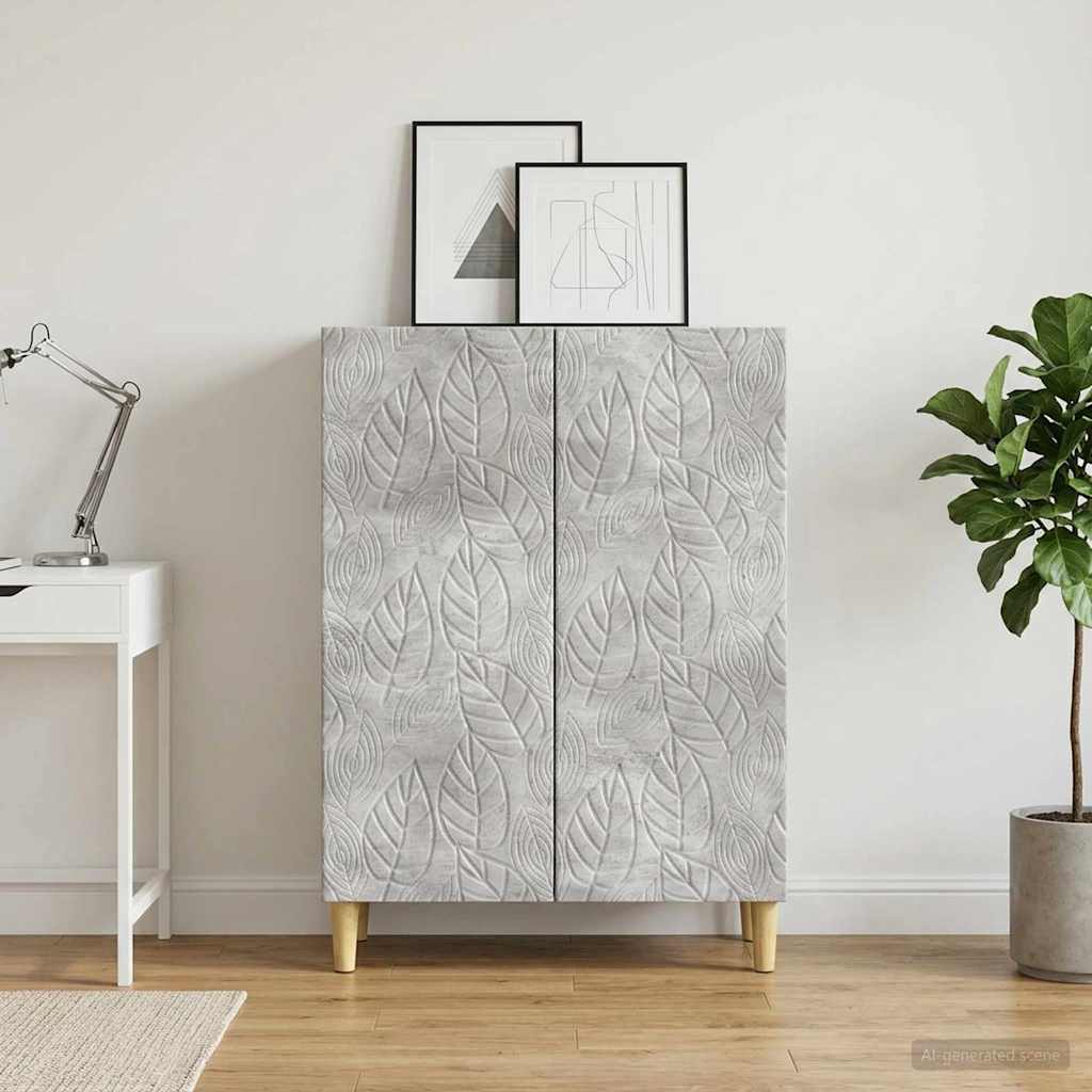 vidaXL Dressoir Wit 66 x 34,5 x 90 cm Bewerkt hout