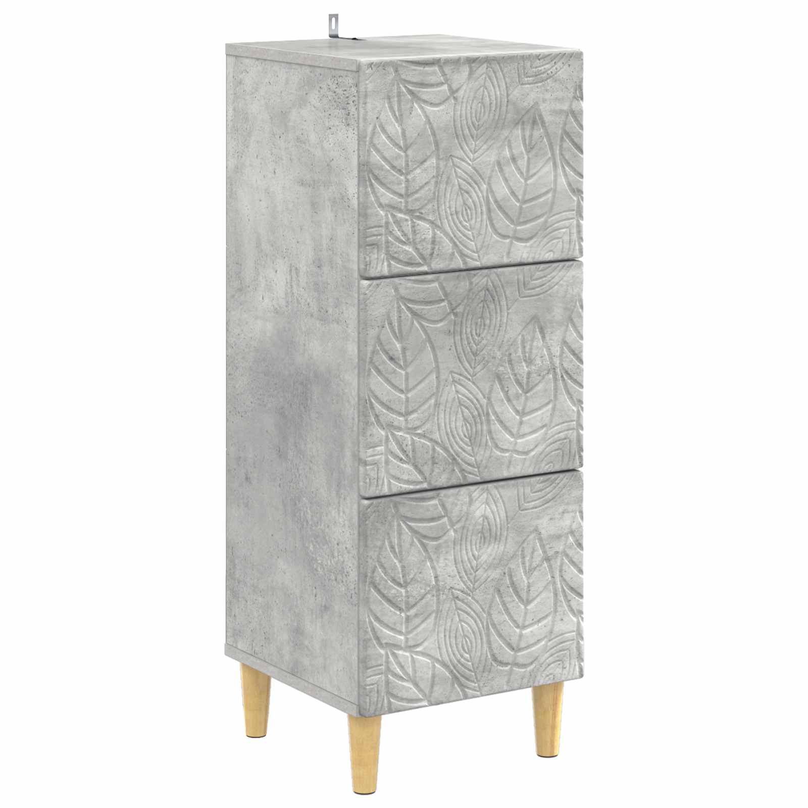 vidaXL Ladenkast Wit 33 x 34,5 x 90 cm Bewerkt hout