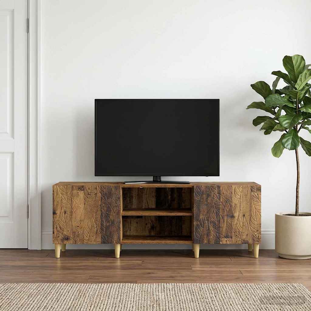 vidaXL TV-kast 150 x 31 x 50 cm Wit Bewerkt hout