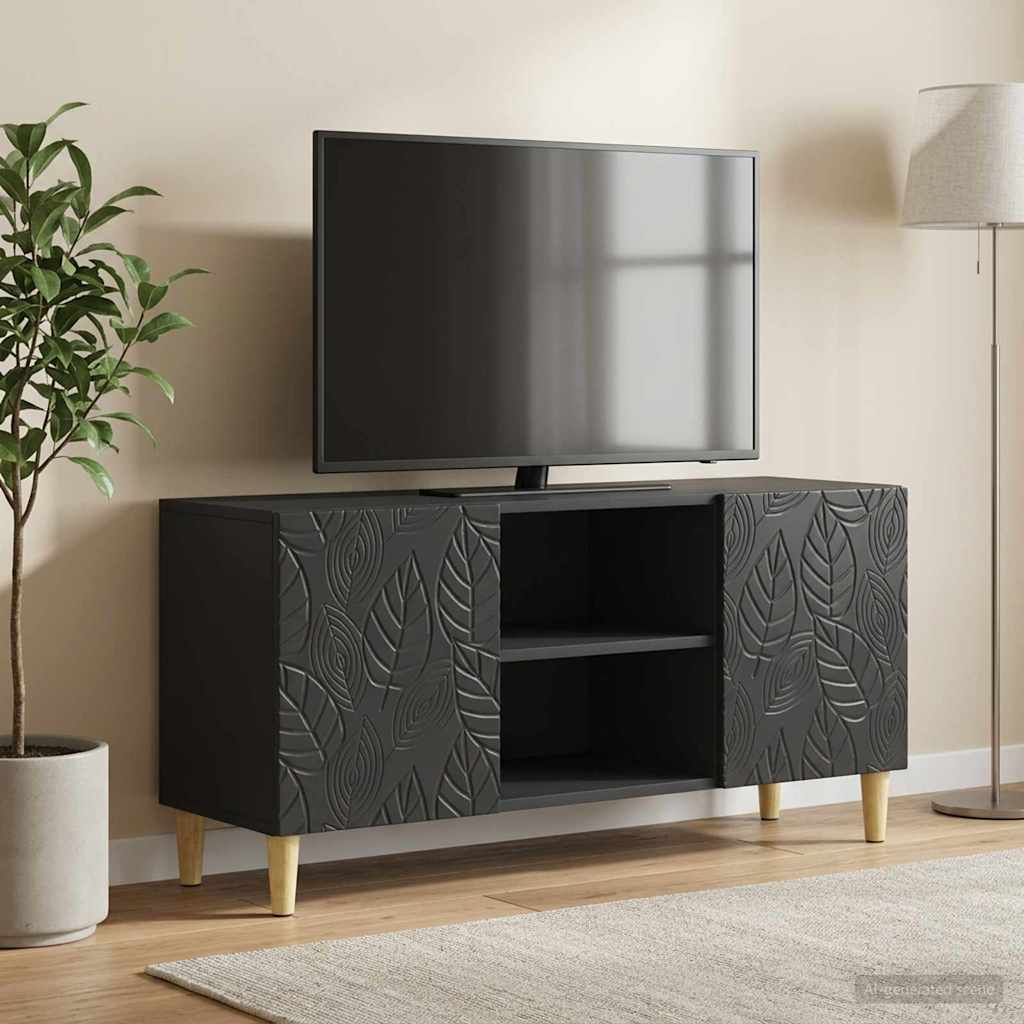 vidaXL TV-kast 102 x 34,5 x 50 cm Wit Bewerkt hout