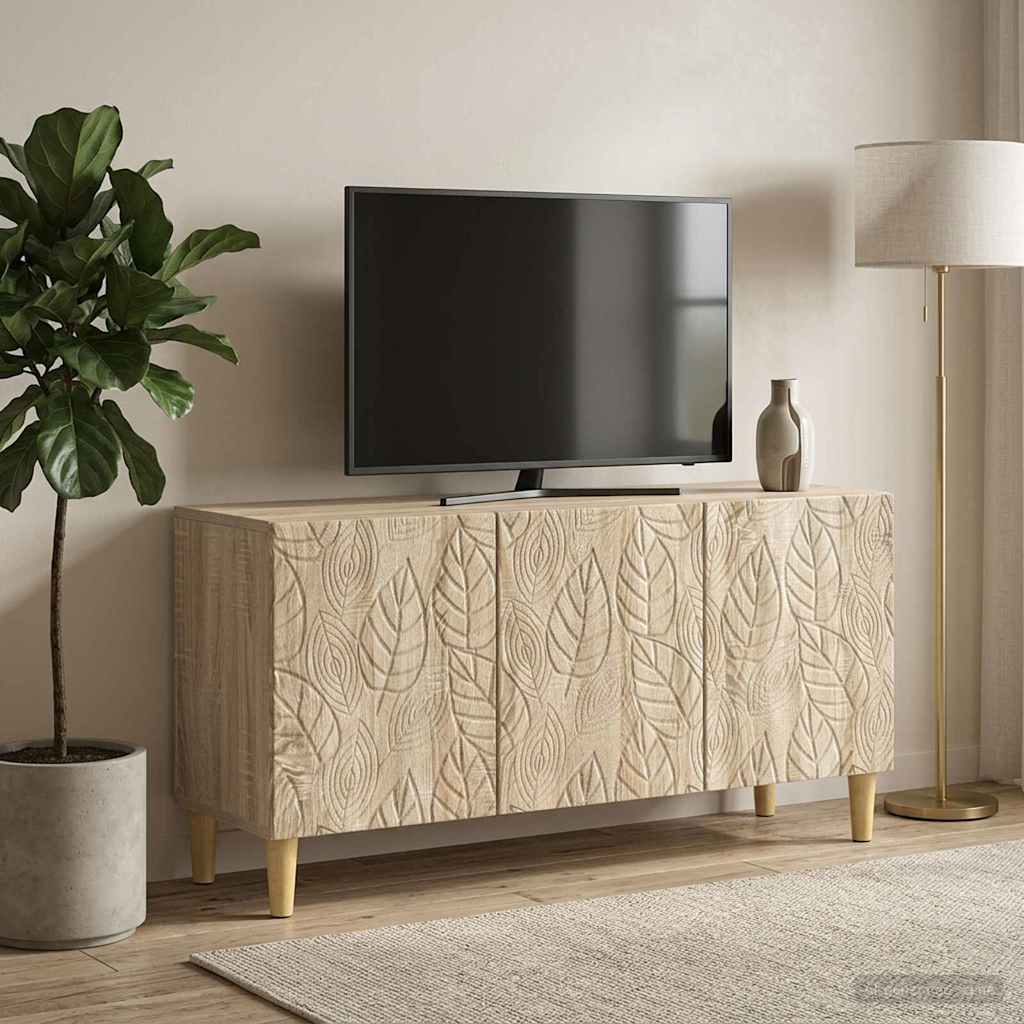 vidaXL TV-kast 99 x 34,5 x 50 cm Wit Bewerkt hout