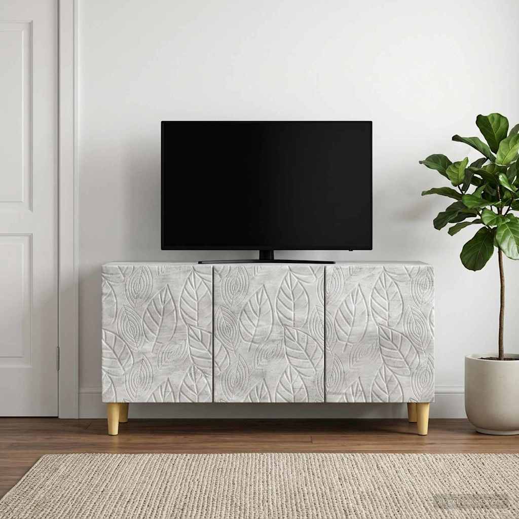 vidaXL TV-kast 99 x 34,5 x 50 cm Wit Bewerkt hout