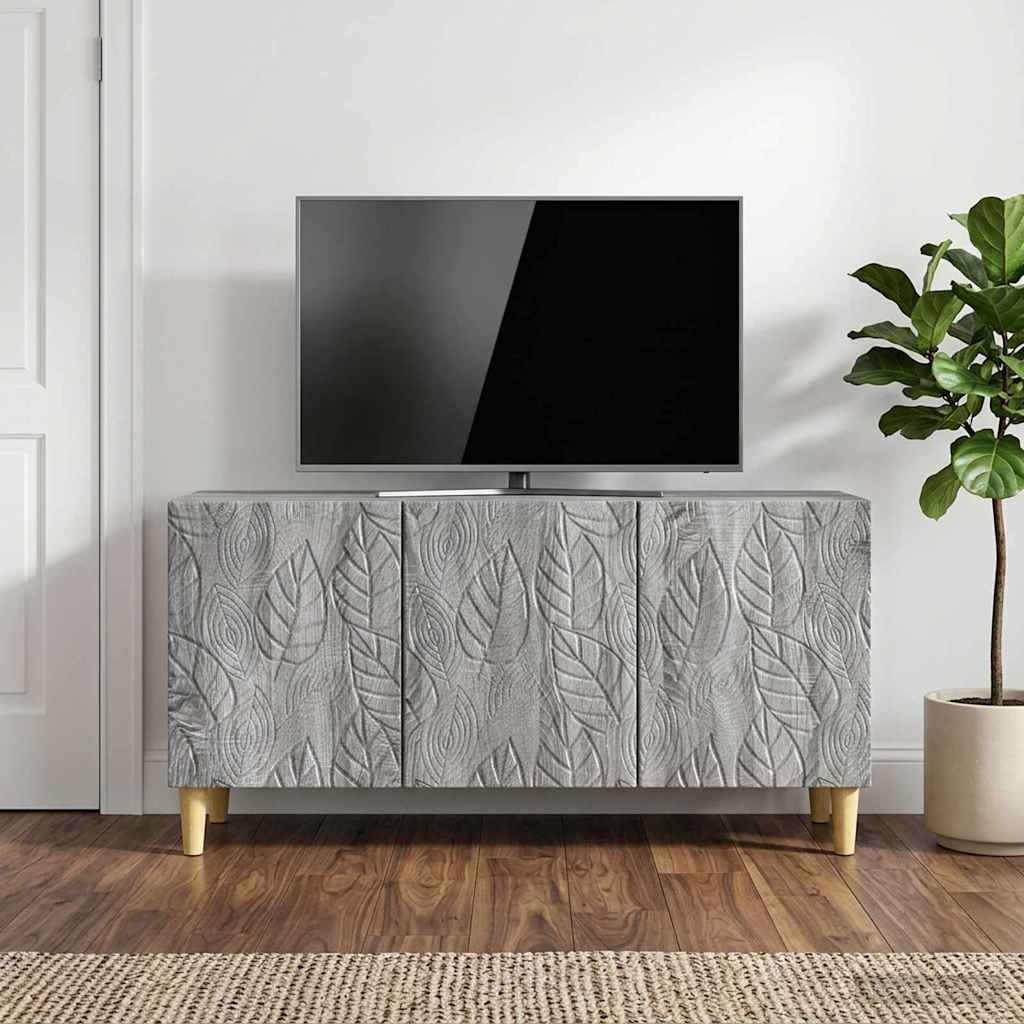 vidaXL TV-kast 99 x 34,5 x 50 cm Wit Bewerkt hout