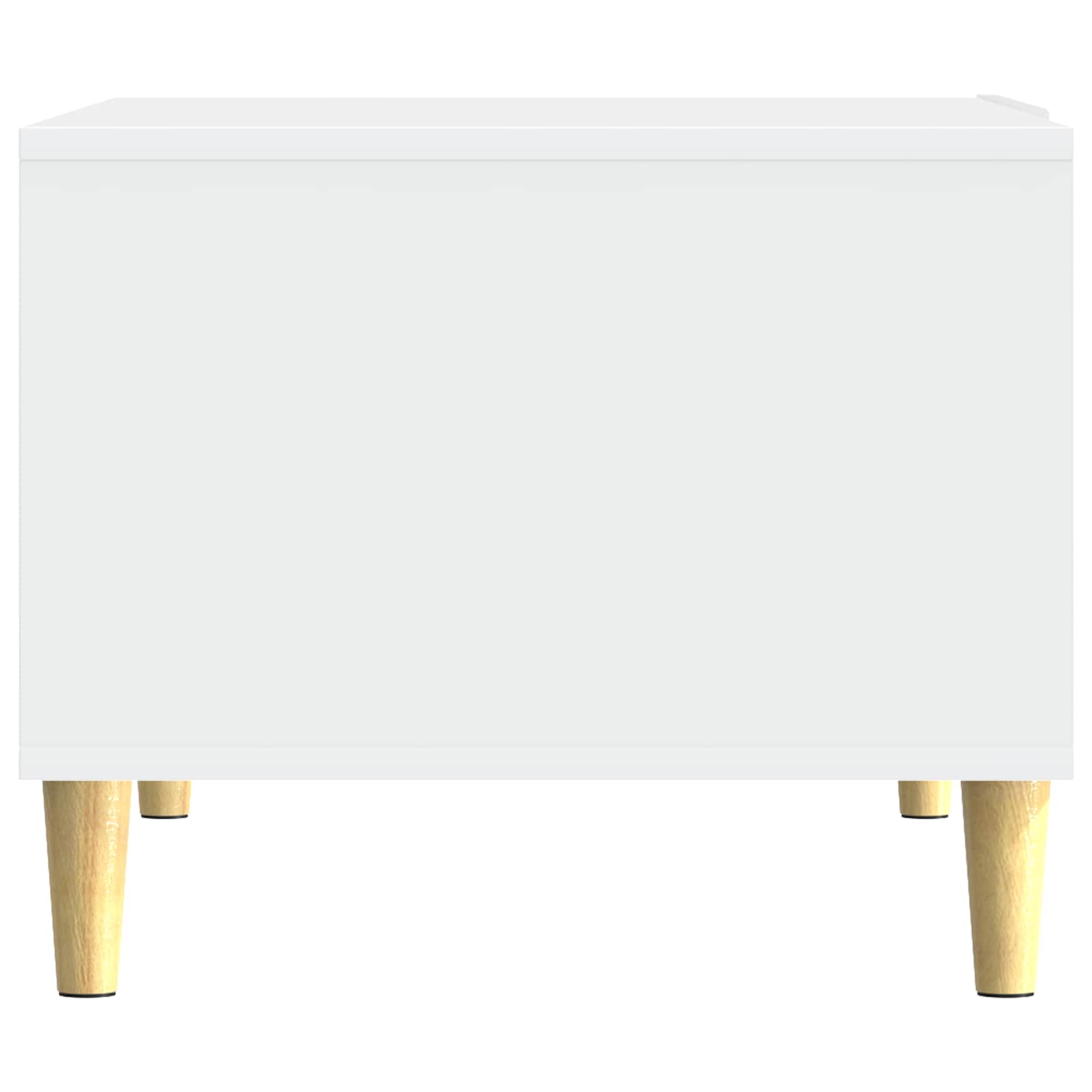 vidaXL Salontafel Wit 90 x 50 x 40 cm Bewerkt hout