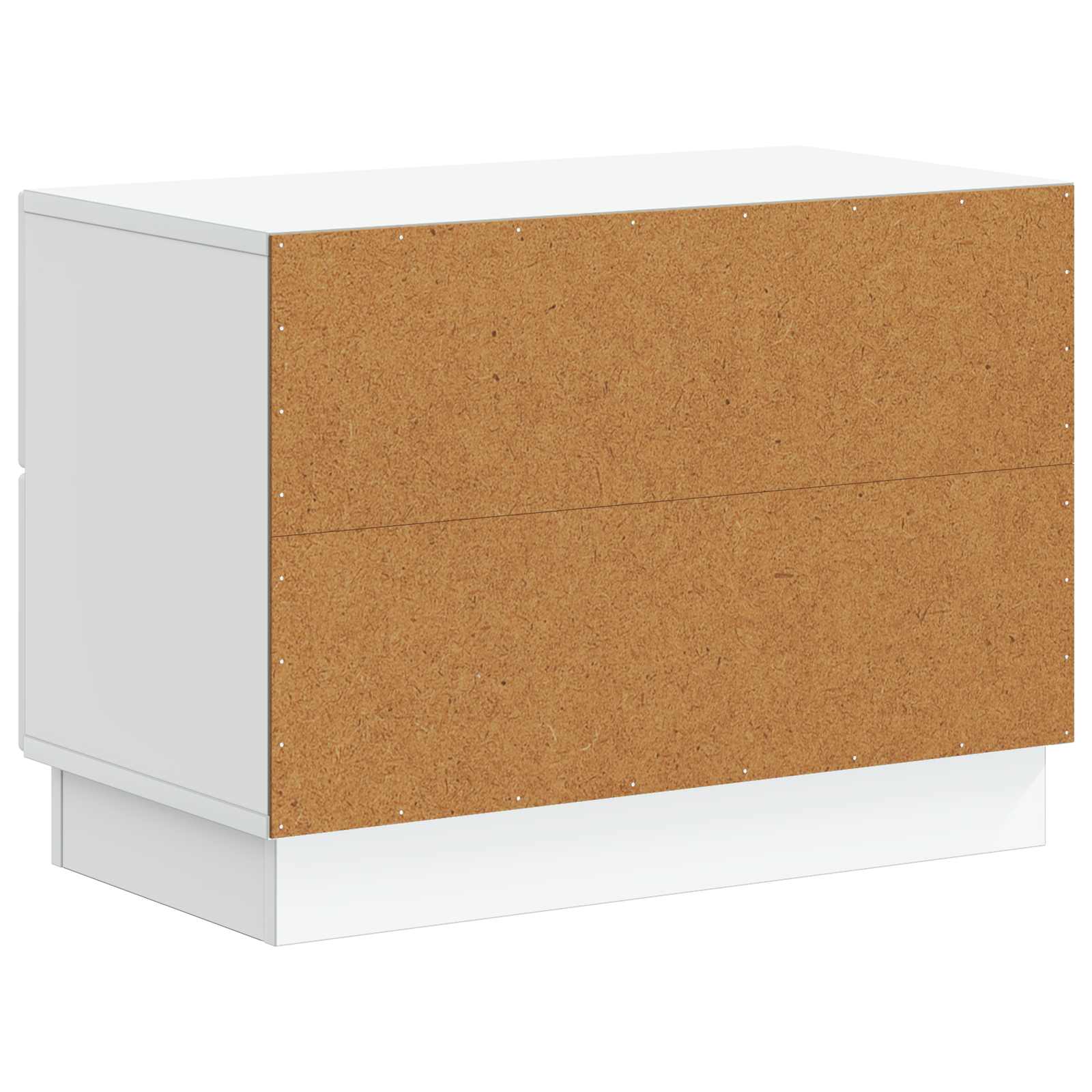vidaXL Nachtkastje met lade Zwart 62 x 34,5 x 44,5 cm Bewerkt hout