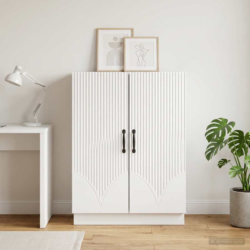 vidaXL Dressoir Zwart 66 x 34,5 x 87 cm Bewerkt hout